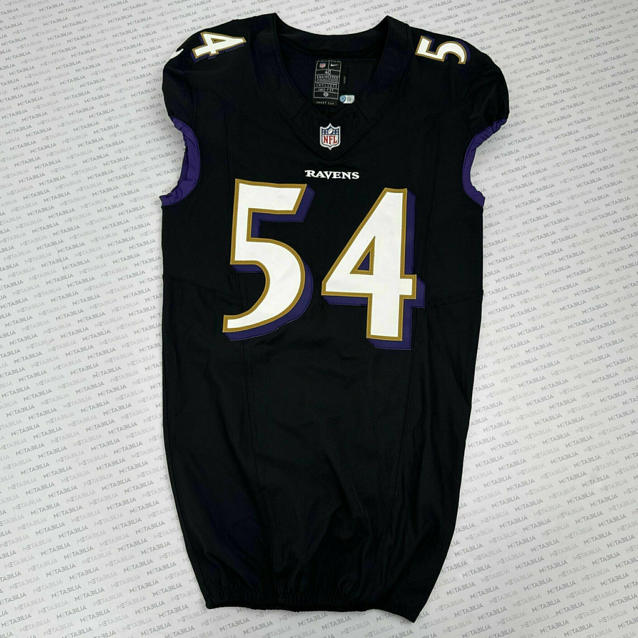 #54 Chandler Martin Team-Issued Black Jersey