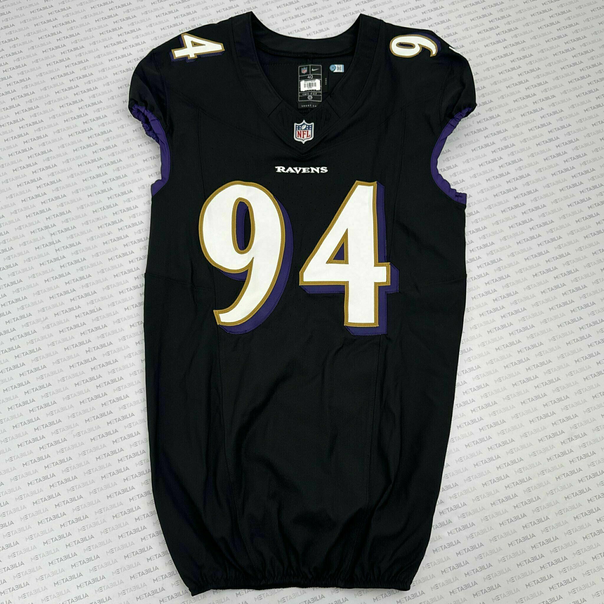 #94 Adedayo Odeleye Team-Issued Black Jersey