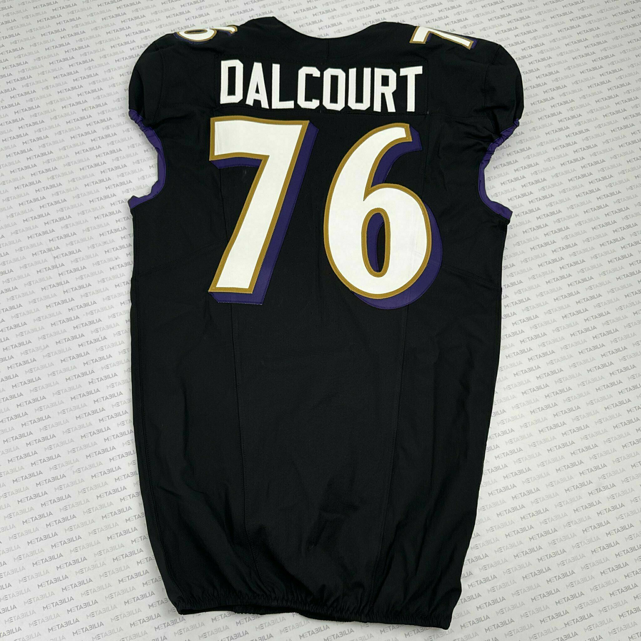#76 Darrian Dalcourt Team-Issued Black Jersey