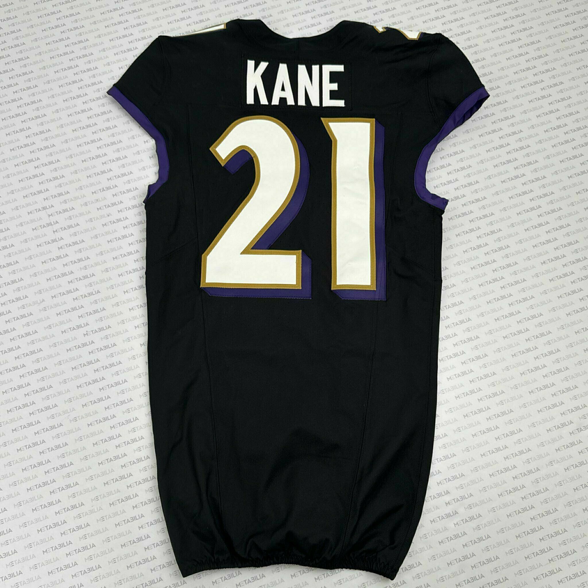 #21 Sanoussi Kane Team-Issued Black Jersey