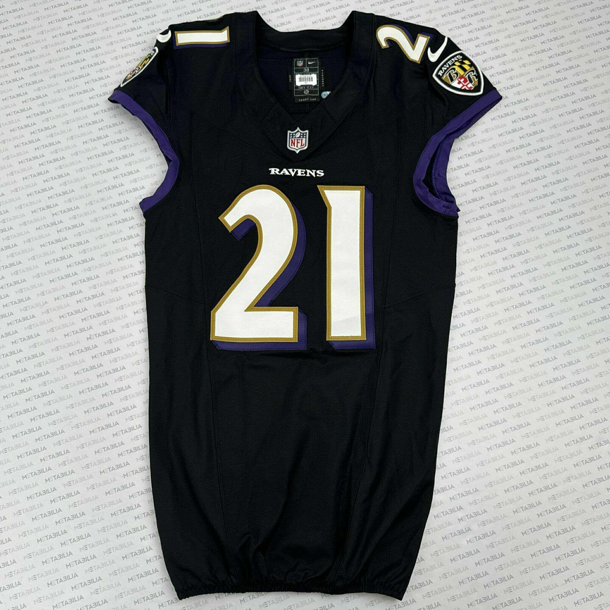 #21 Sanoussi Kane Team-Issued Black Jersey