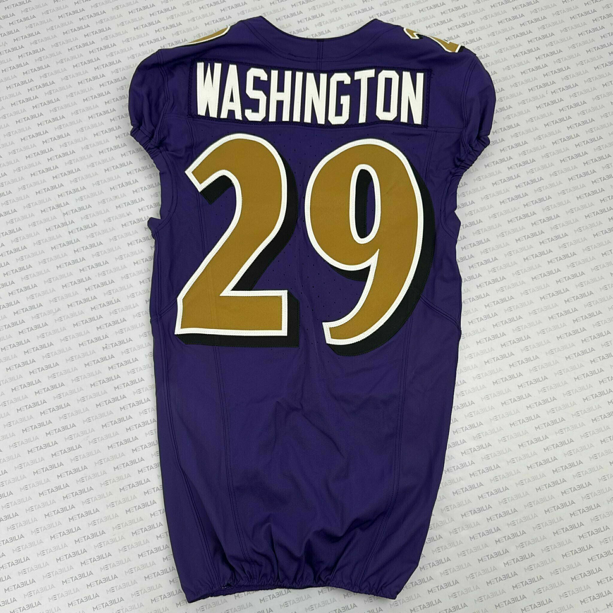 #29 Ar'Darius Washington Team-Issued Purple Jersey