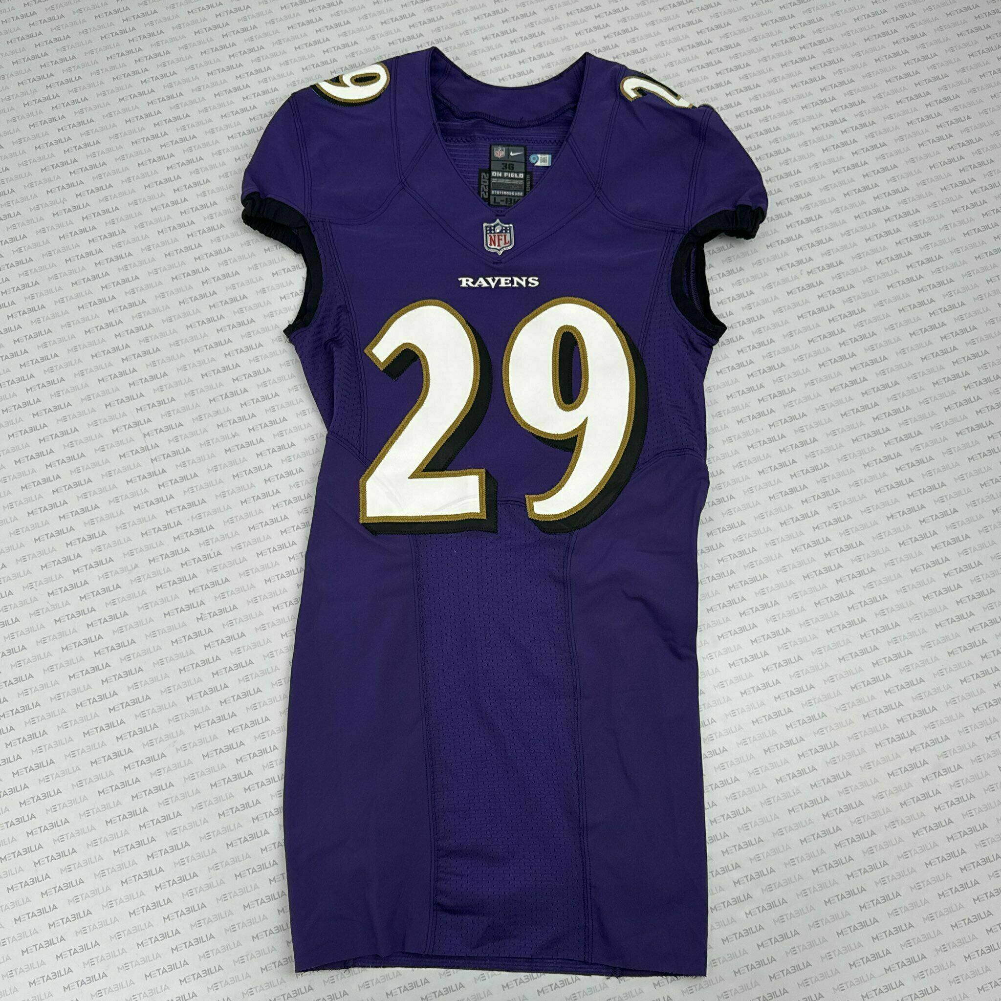 #29 Ar'Darius Washington Team-Issued Purple Jersey
