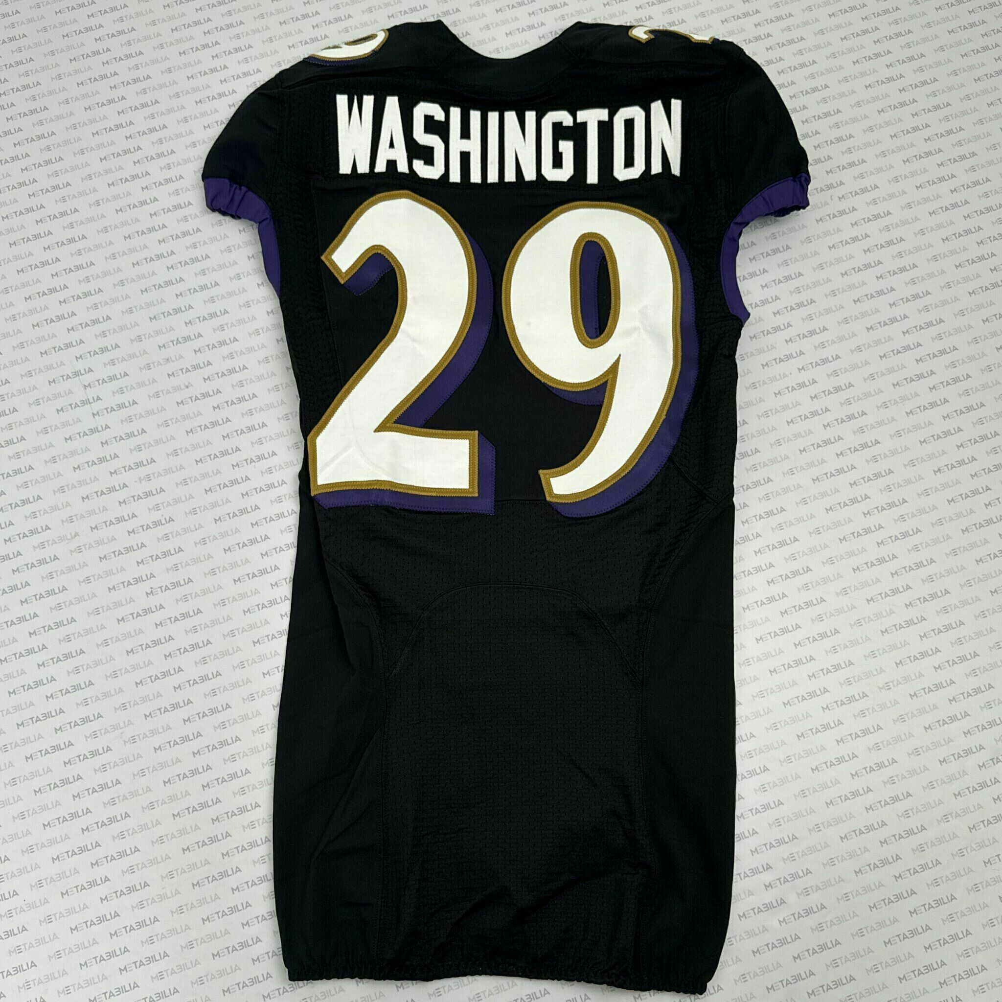 #29 Ar'Darius Washington Team-Issued Black Jersey