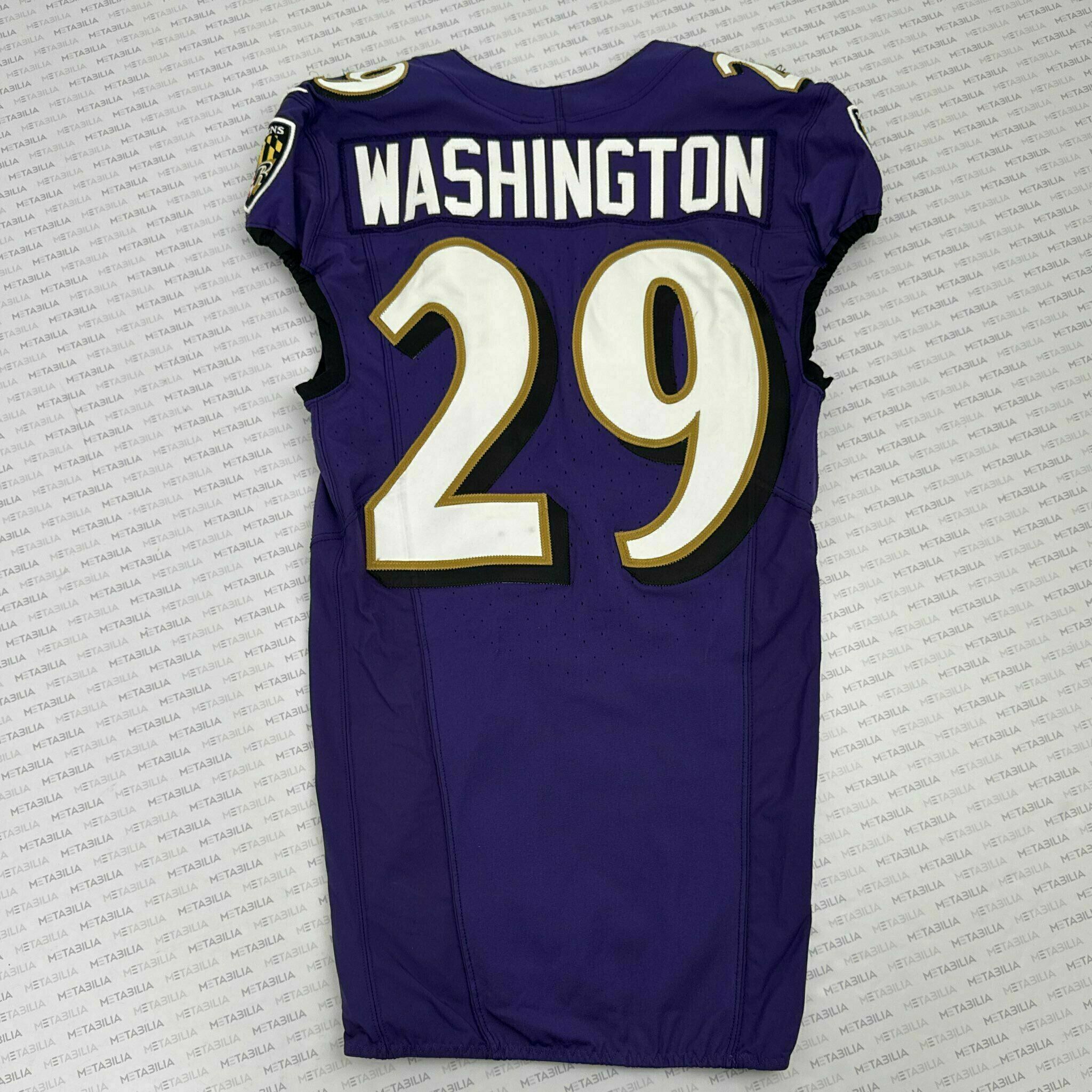 #29 Ar'Darius Washington Team-Issued Purple Jersey