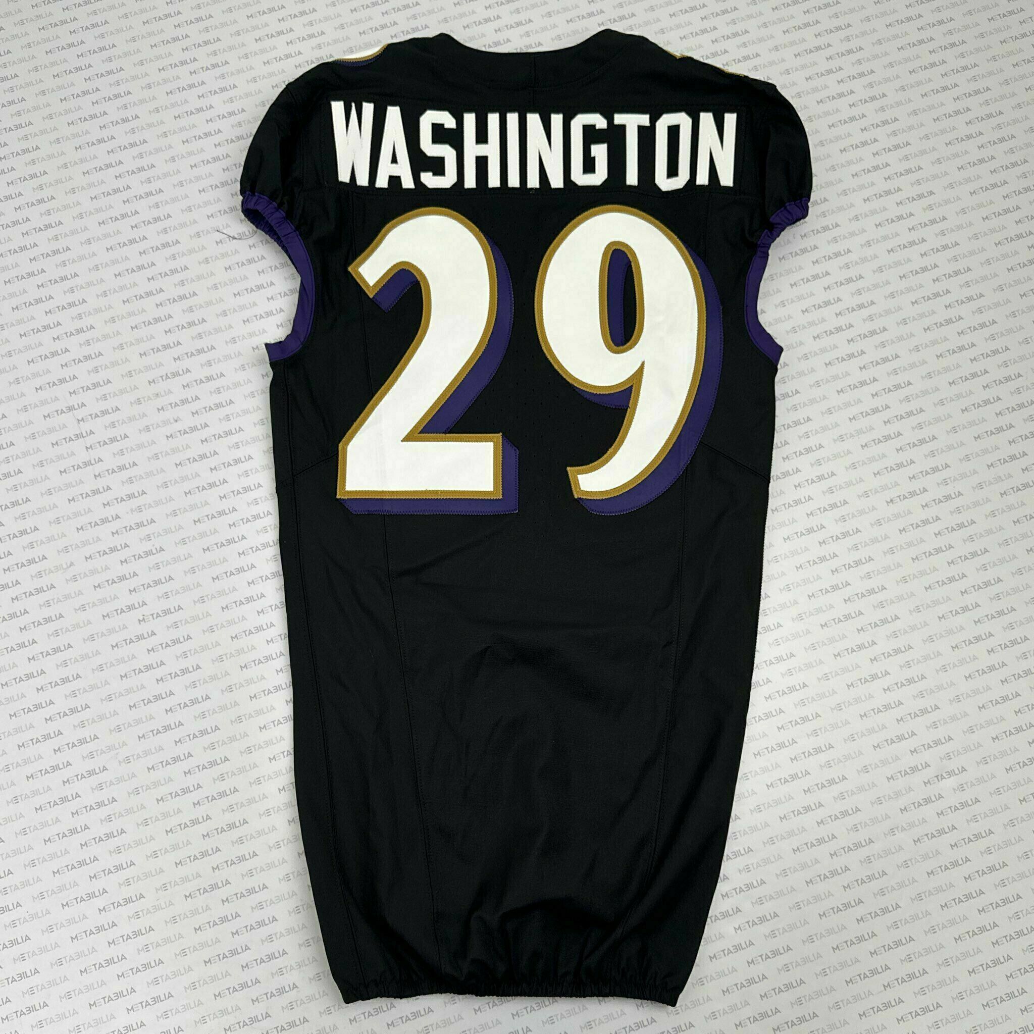 #29 Ar'Darius Washington Team-Issued Black Jersey