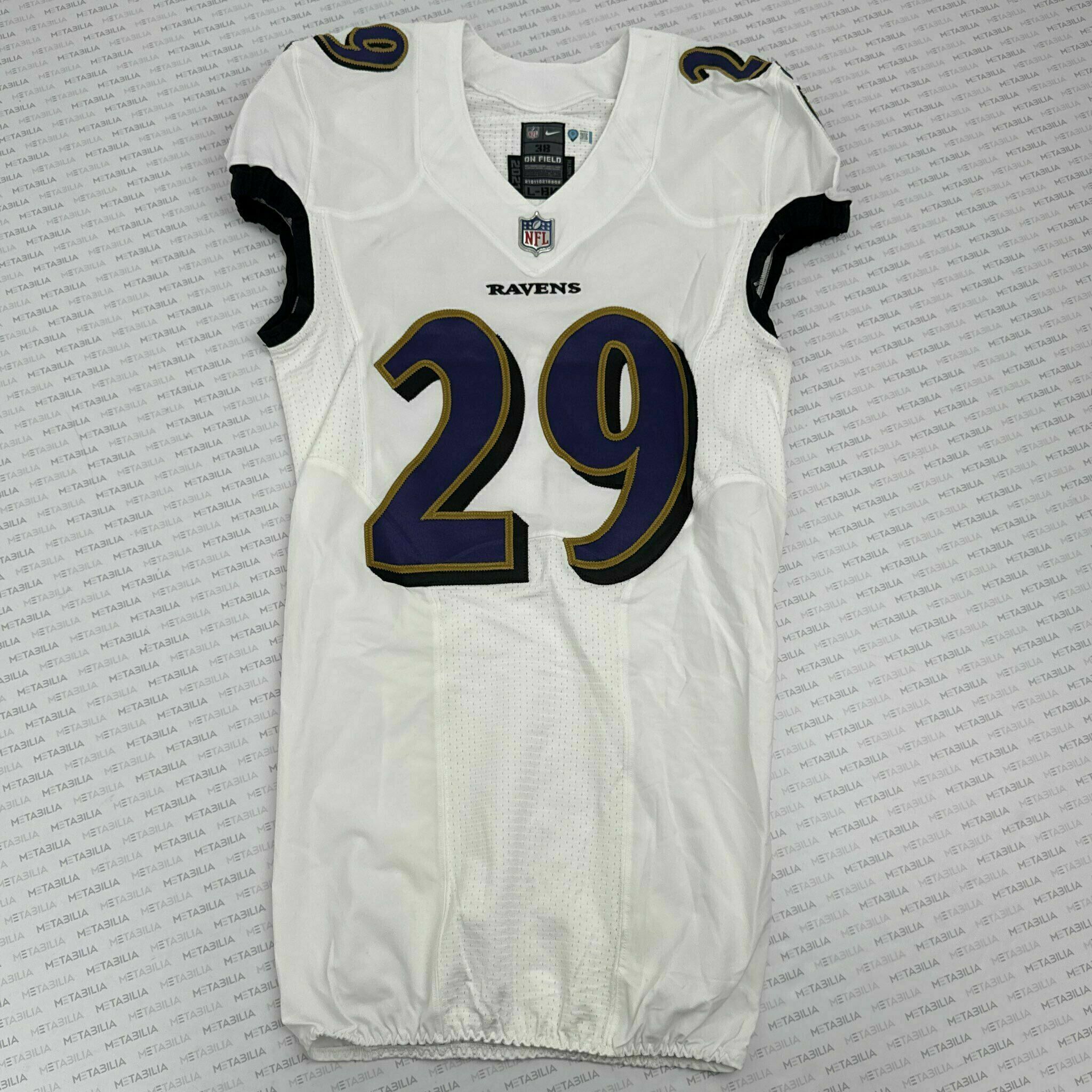 #29 Ar'Darius Washington Team-Issued White Jersey