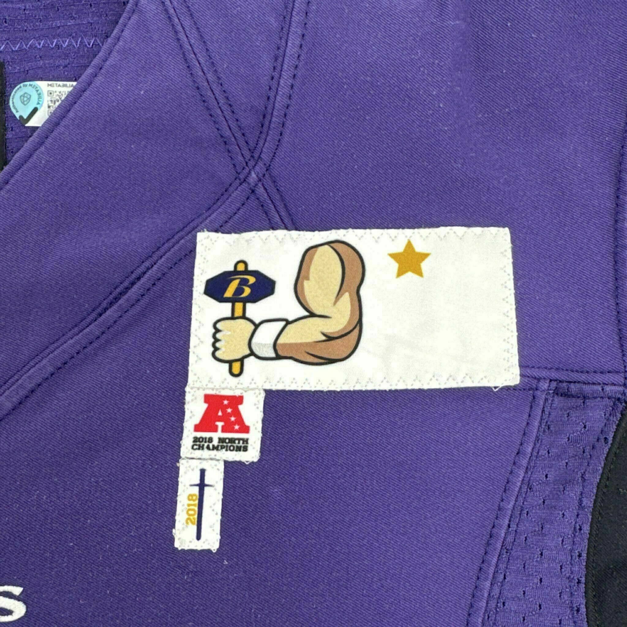 #34 Anthony Averett Team-Issued Purple Jersey