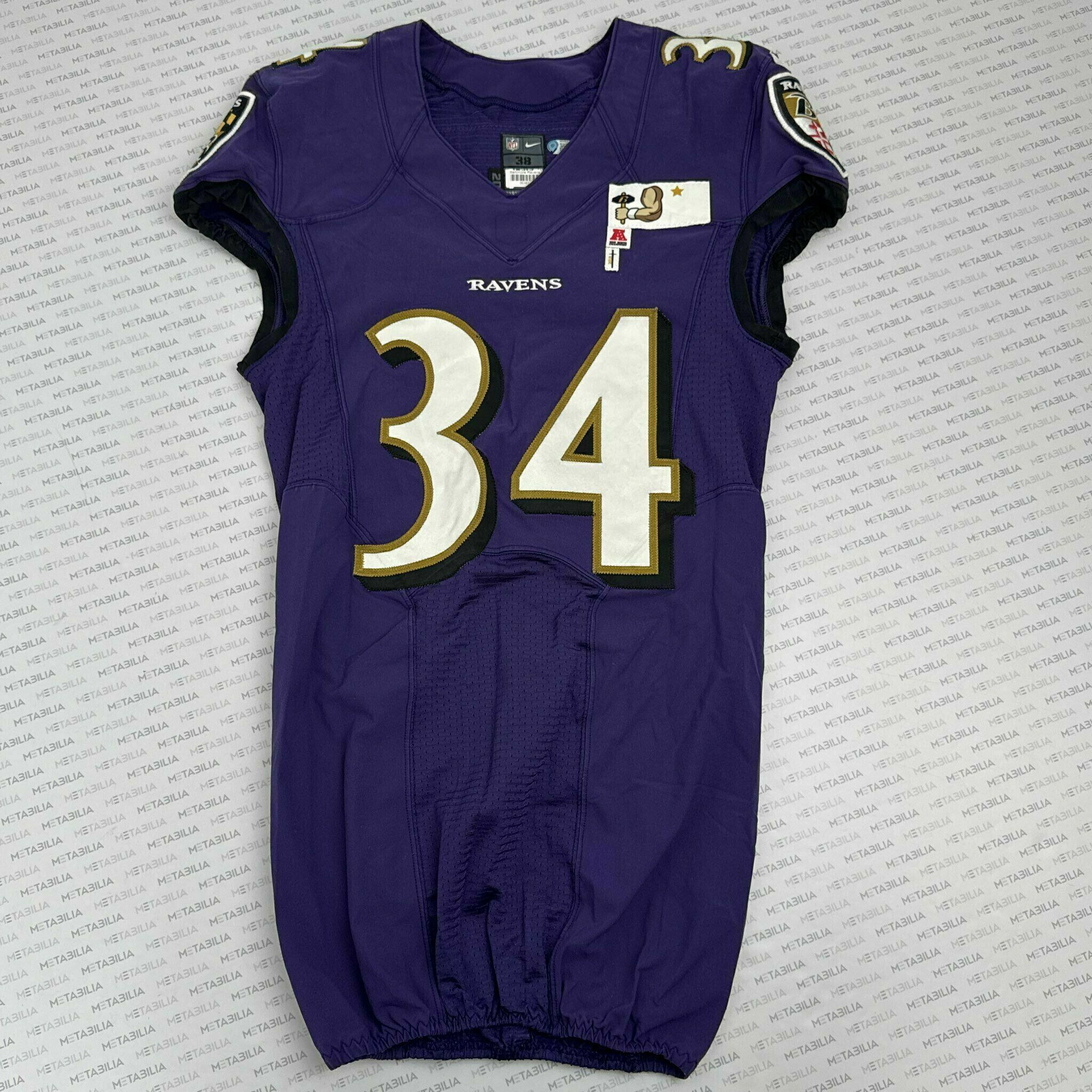 #34 Anthony Averett Team-Issued Purple Jersey