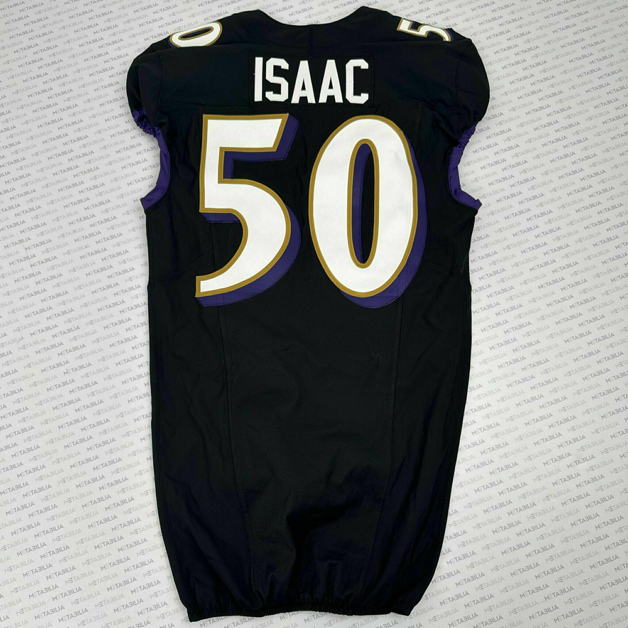 #50 Adisa Isaac Team-Issued Black Jersey