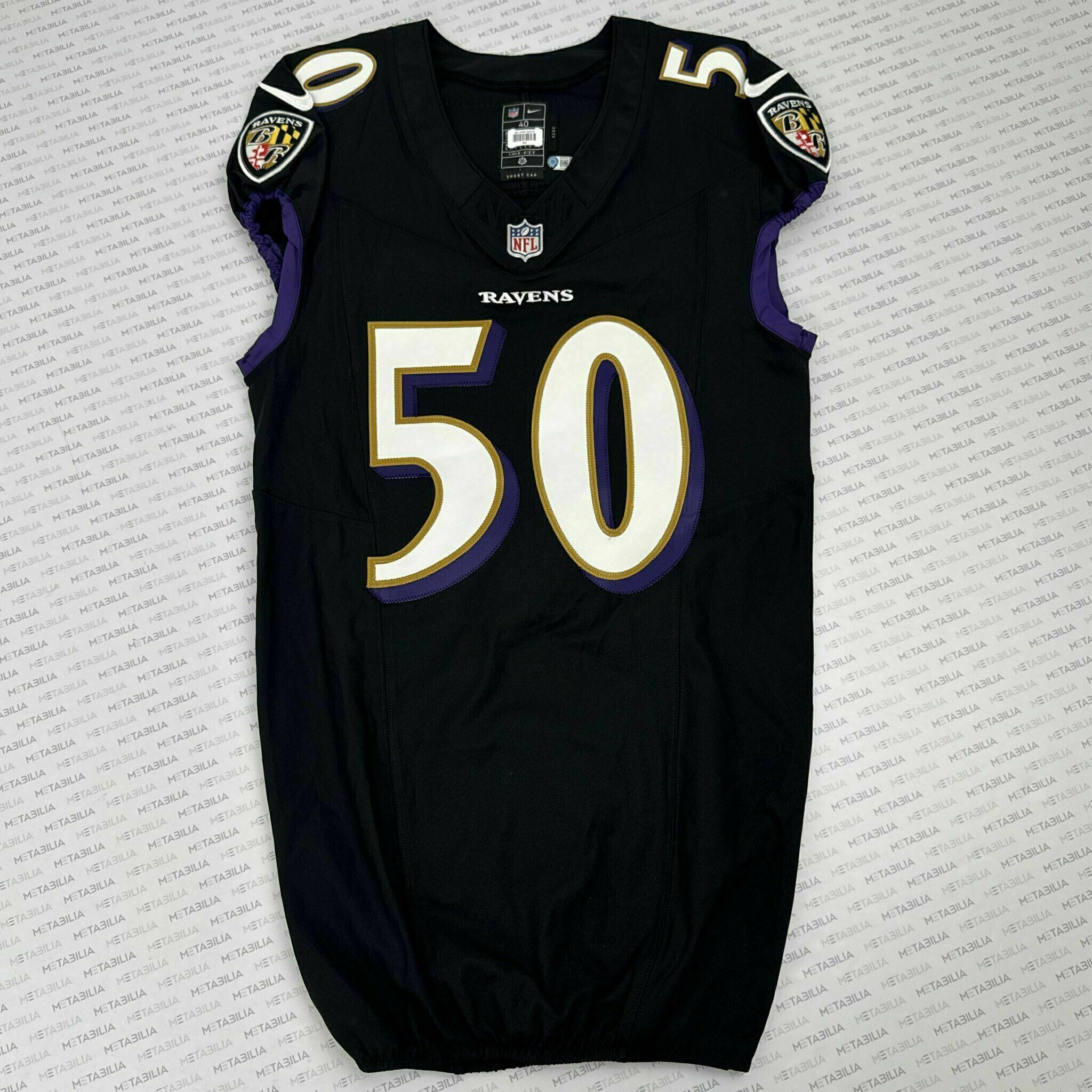 #50 Adisa Isaac Team-Issued Black Jersey