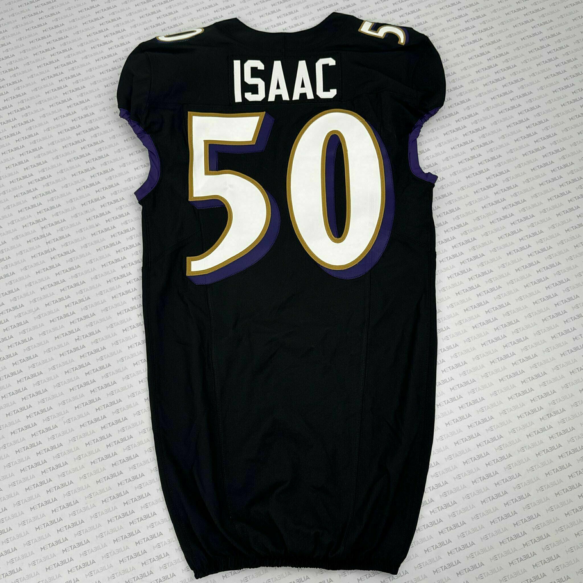 #50 Adisa Isaac Team-Issued Black Jersey