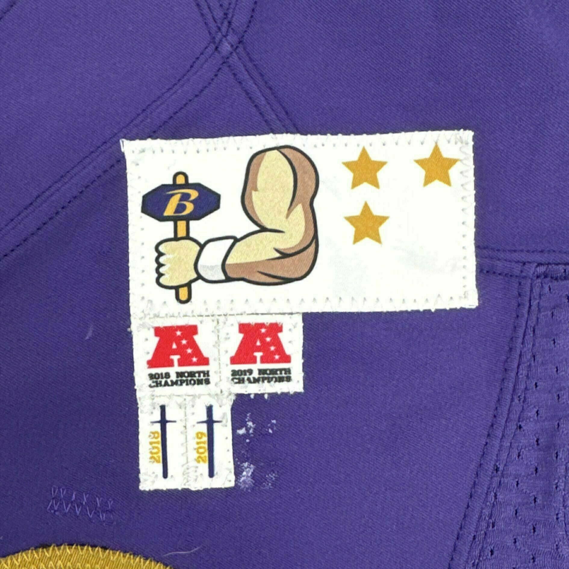 #49 Chris Board Team-Issued Purple Jersey