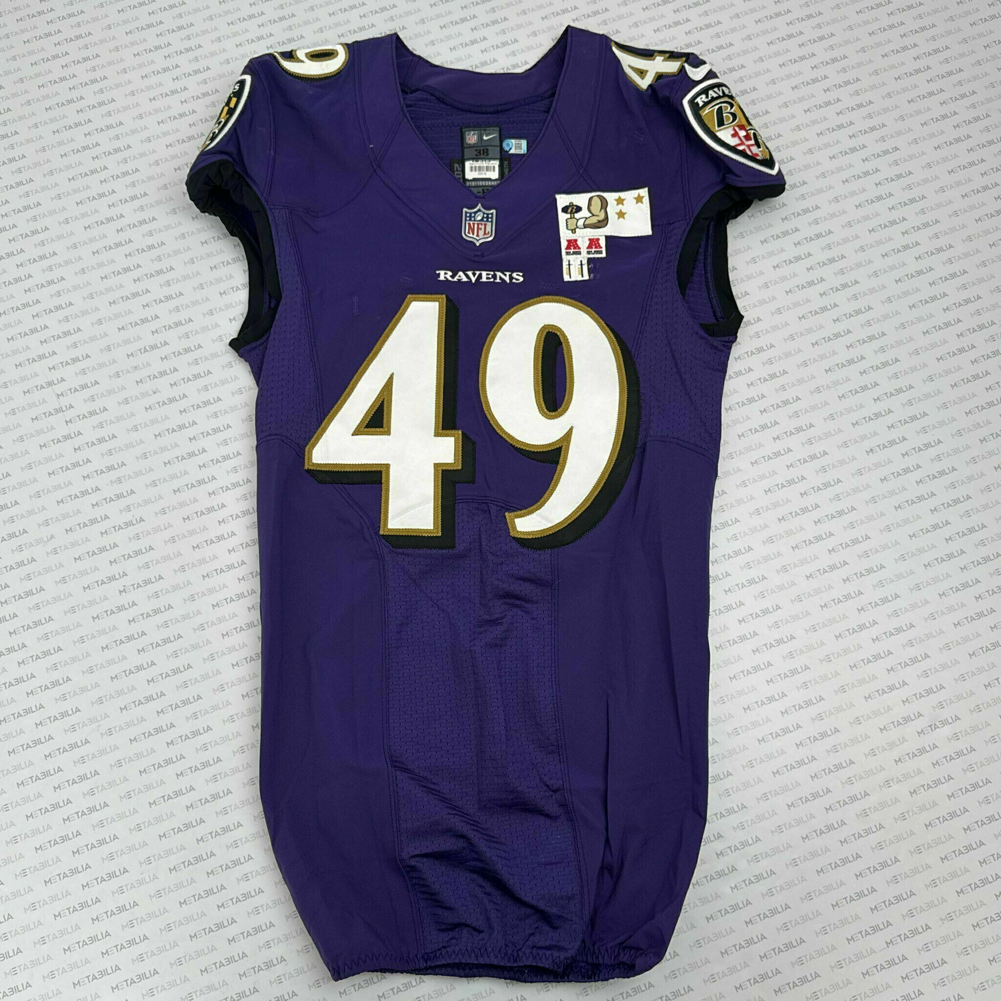#49 Chris Board Team-Issued Purple Jersey