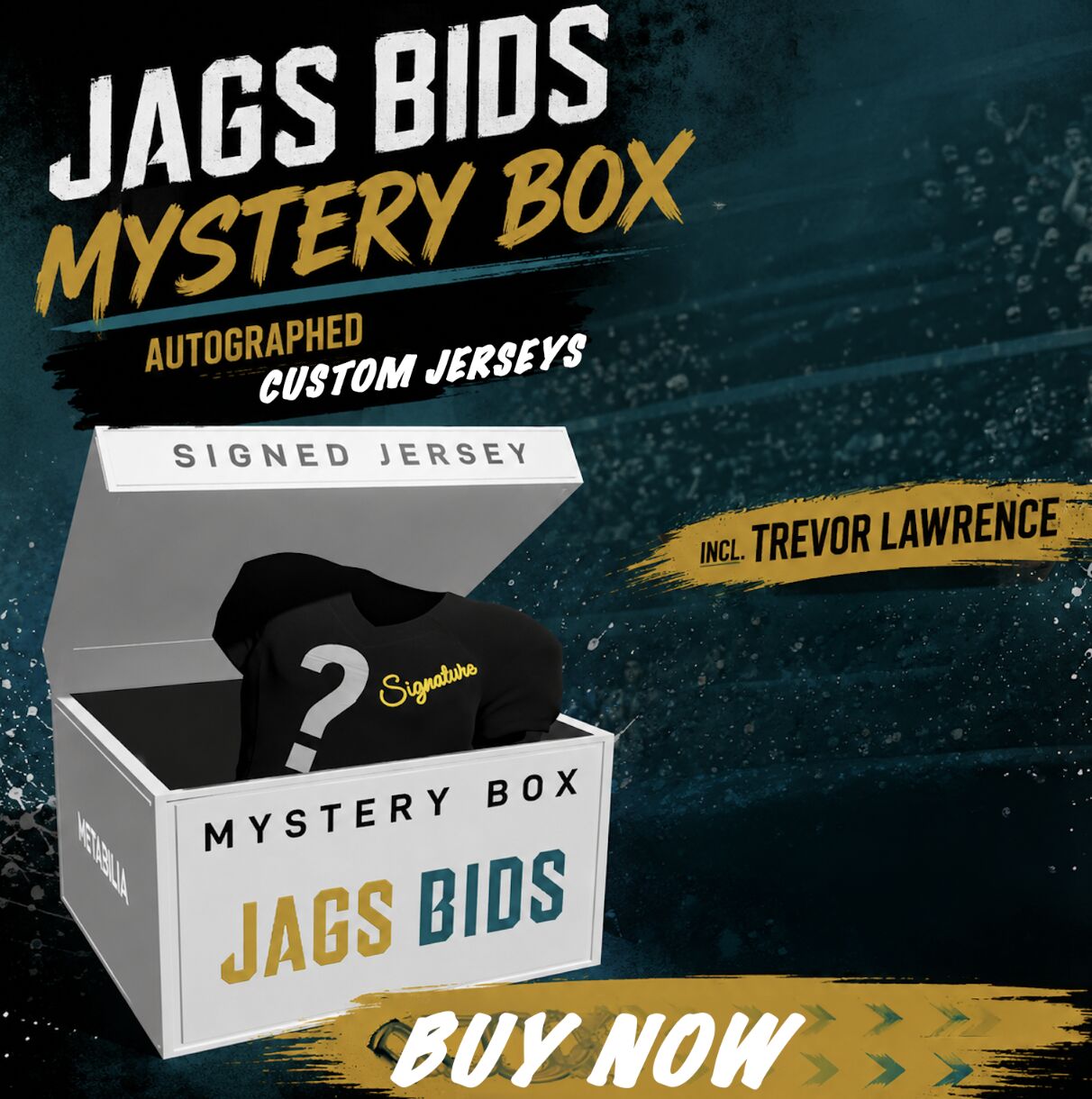 SEALED MYSTERY - Signed Jersey Mystery Series, incl Trevor Lawrence!