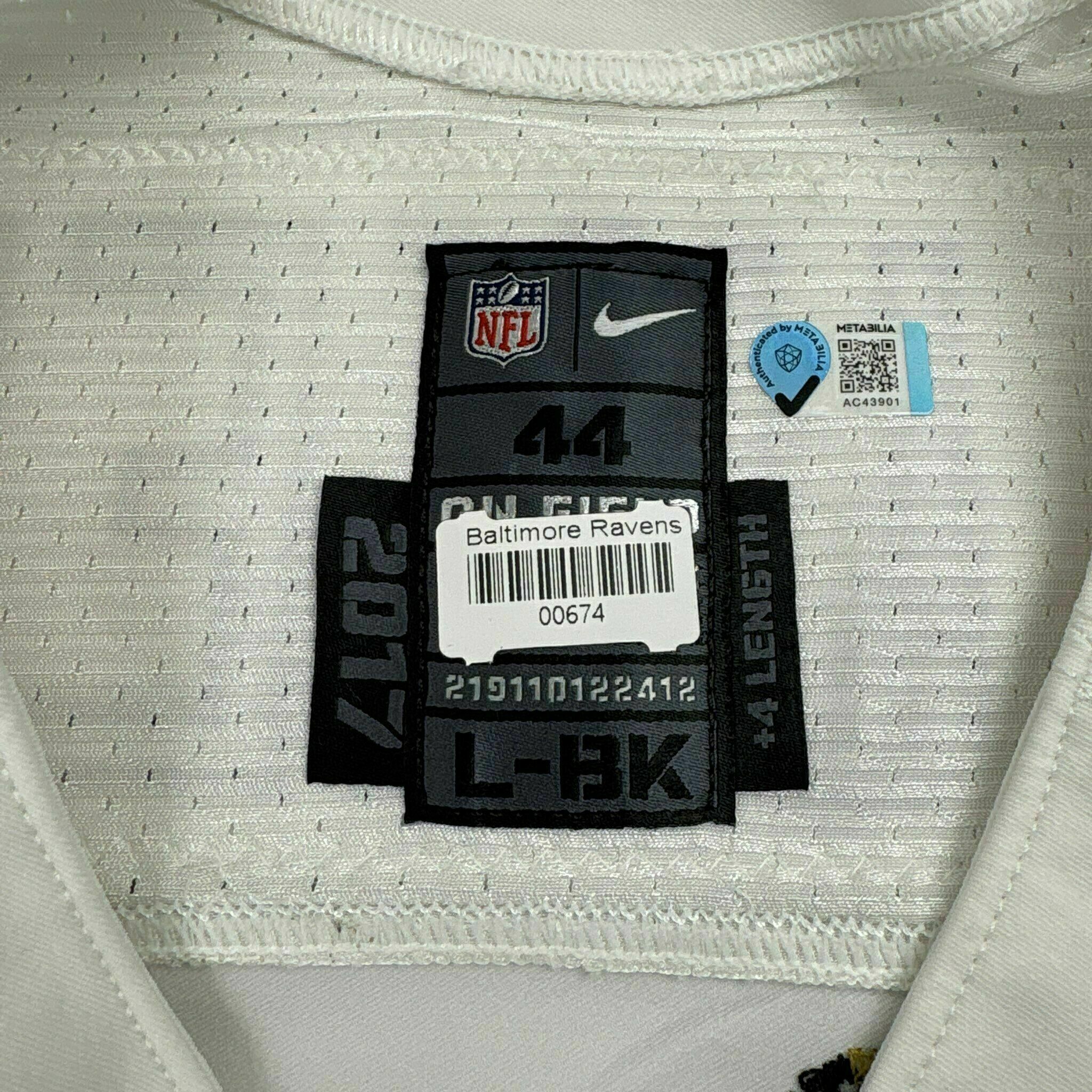 #70 D.J. Fluker Team-Issued White Jersey