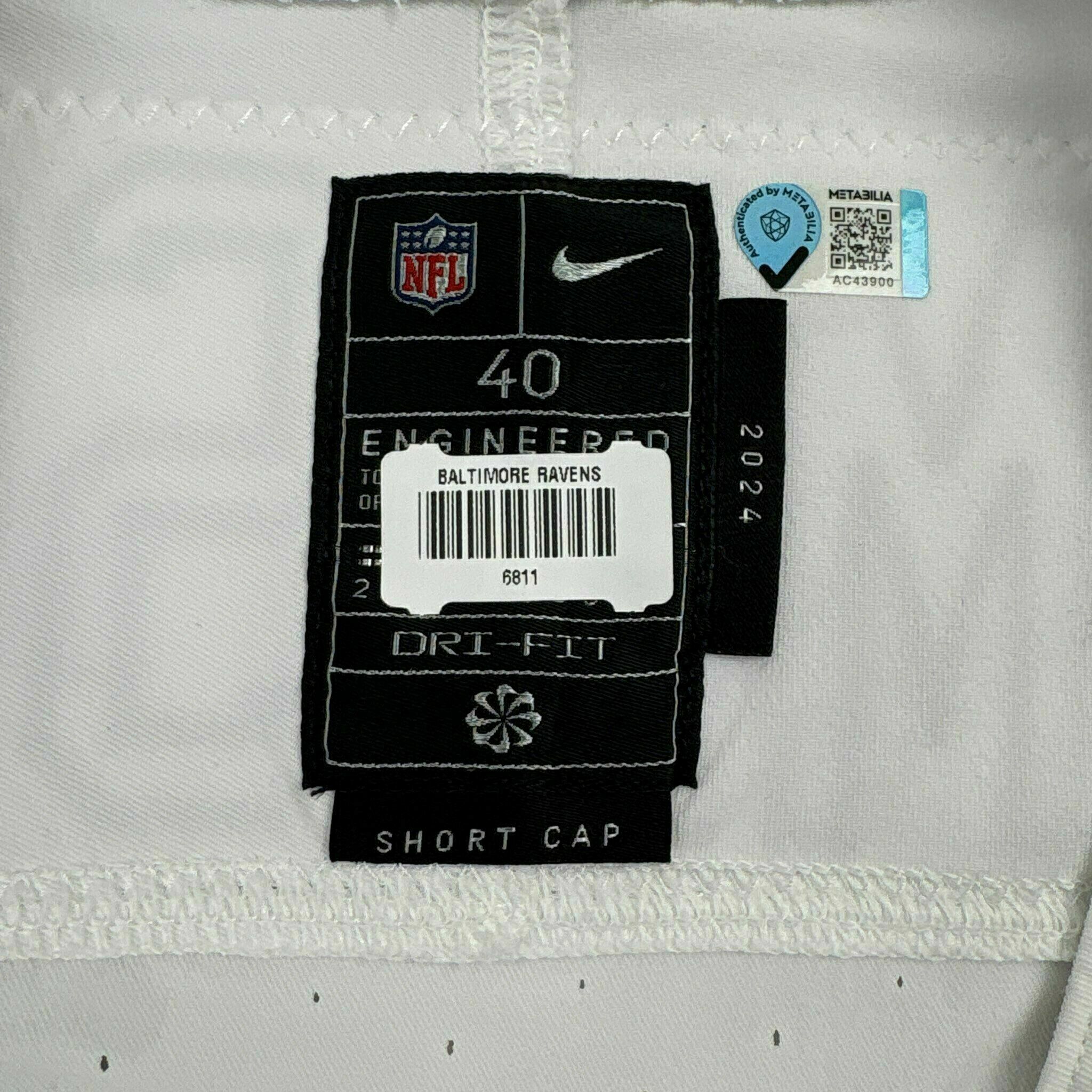 #32 Trenton Simpson Team-Issued White Jersey
