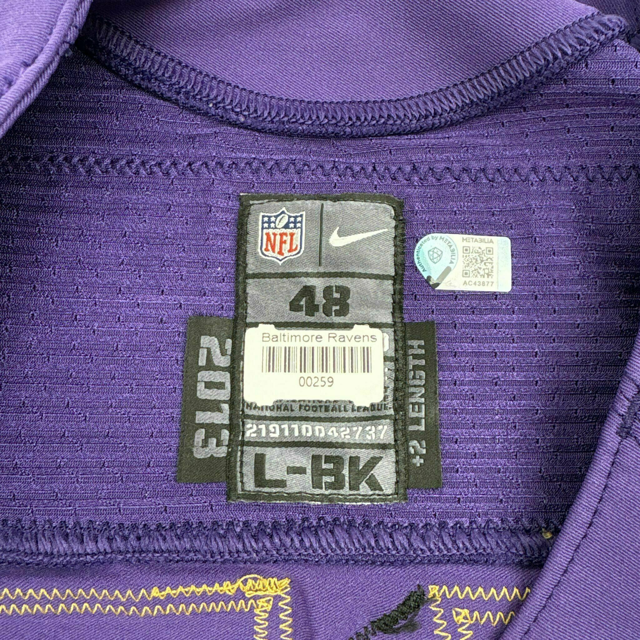 #77 Daniel Faalele Team-Issued Purple Jersey