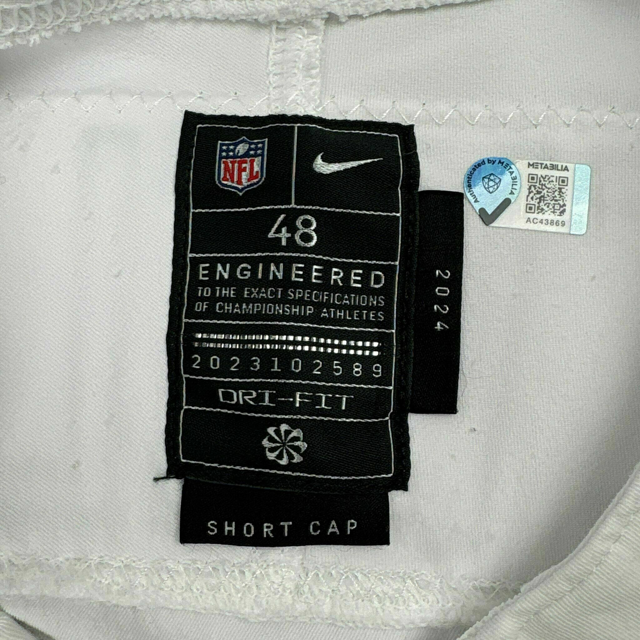 #66 Ben Cleveland Team-Issued White Jersey