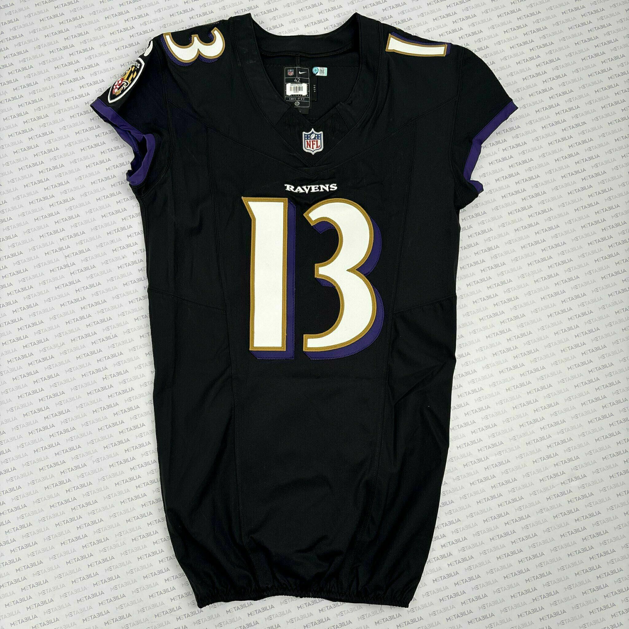 #13 Devin Leary Team-Issued Black Jersey