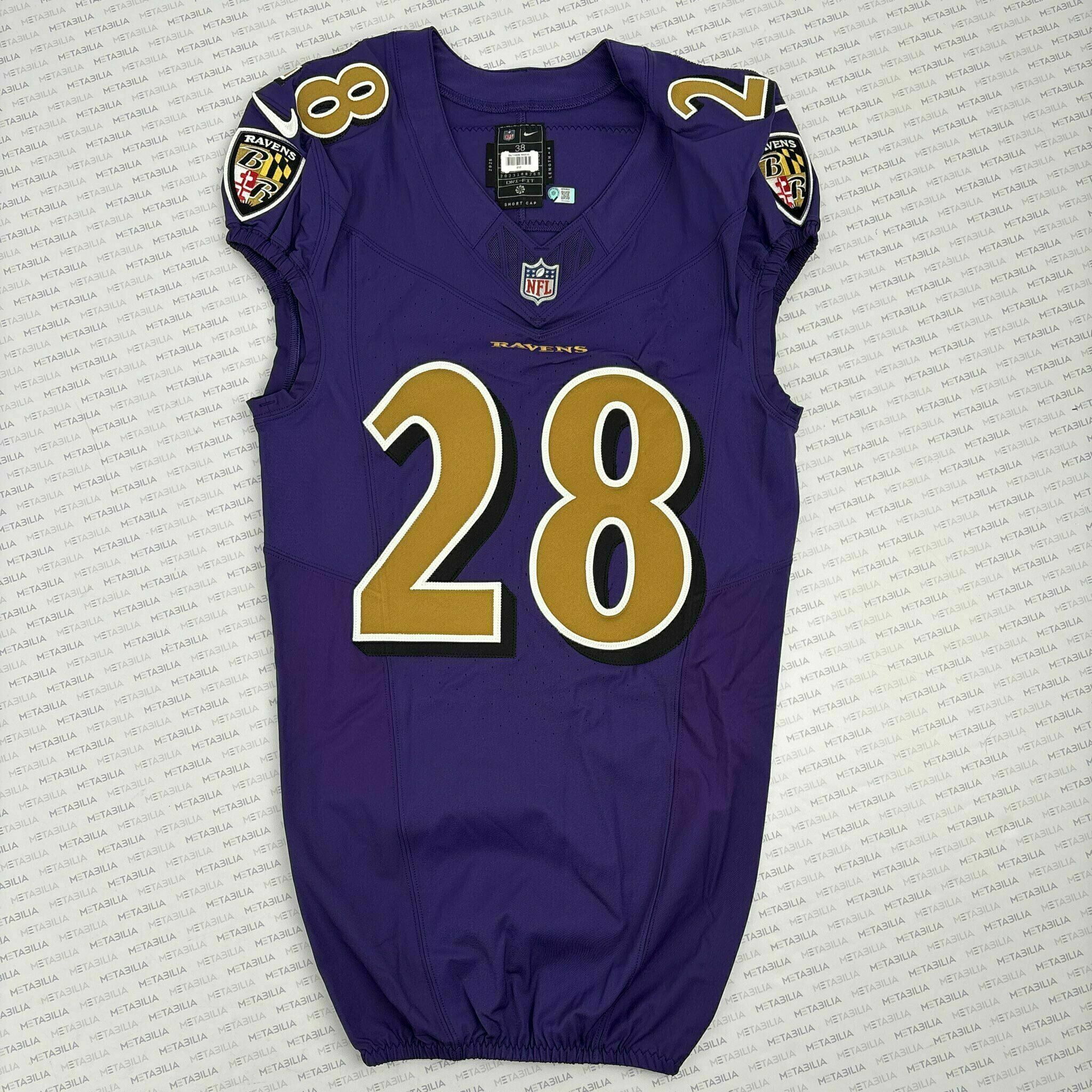 #28 Marquise Robinson Team-Issued Purple Jersey