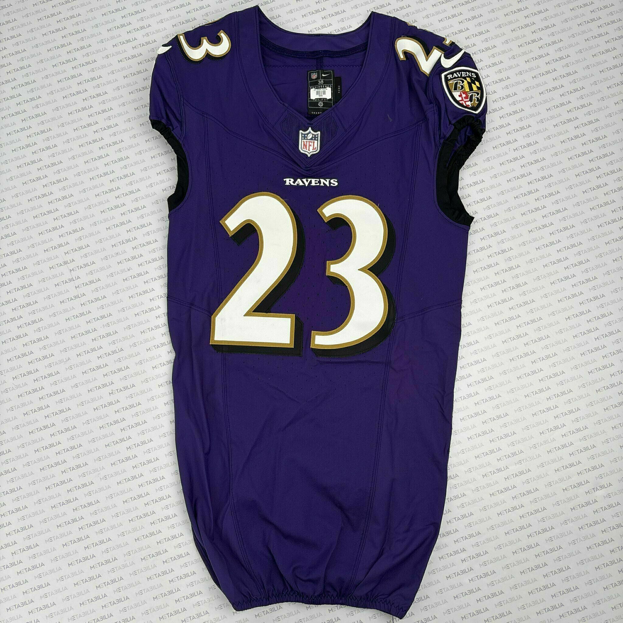 #32 Trenton Simpson Team-Issued Purple Jersey