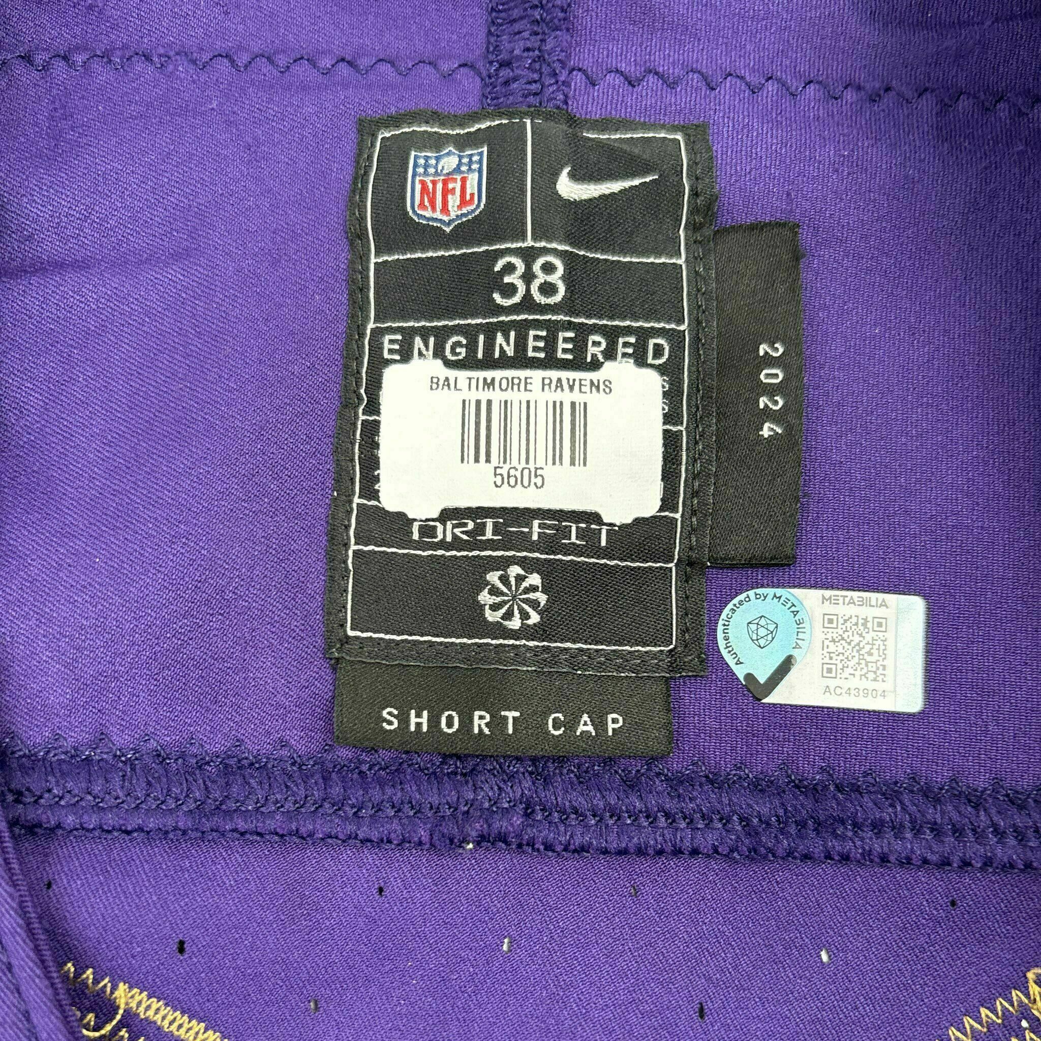 #32 Trenton Simpson Team-Issued Purple Jersey