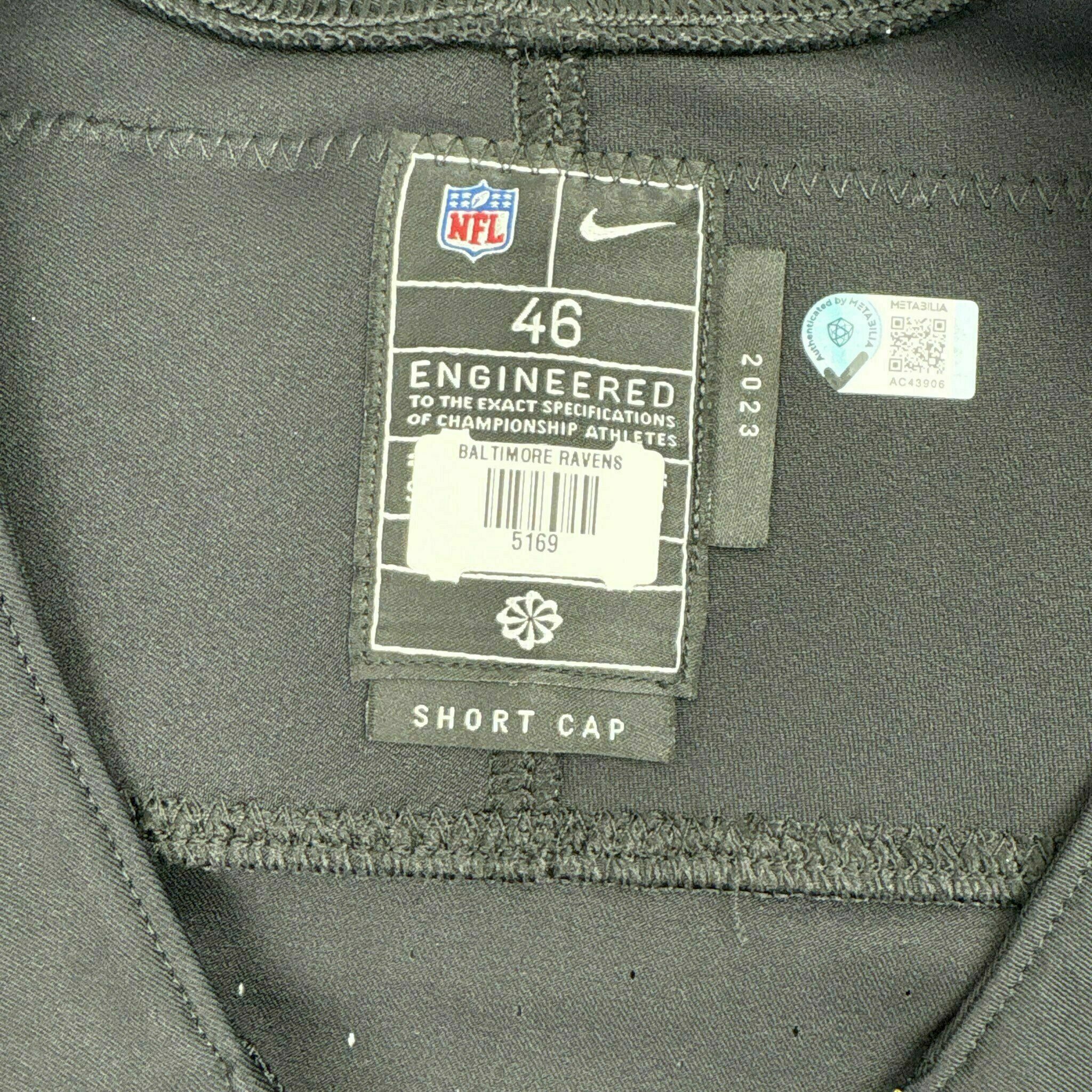 #98 Travis Jones Team-Issued Black Jersey