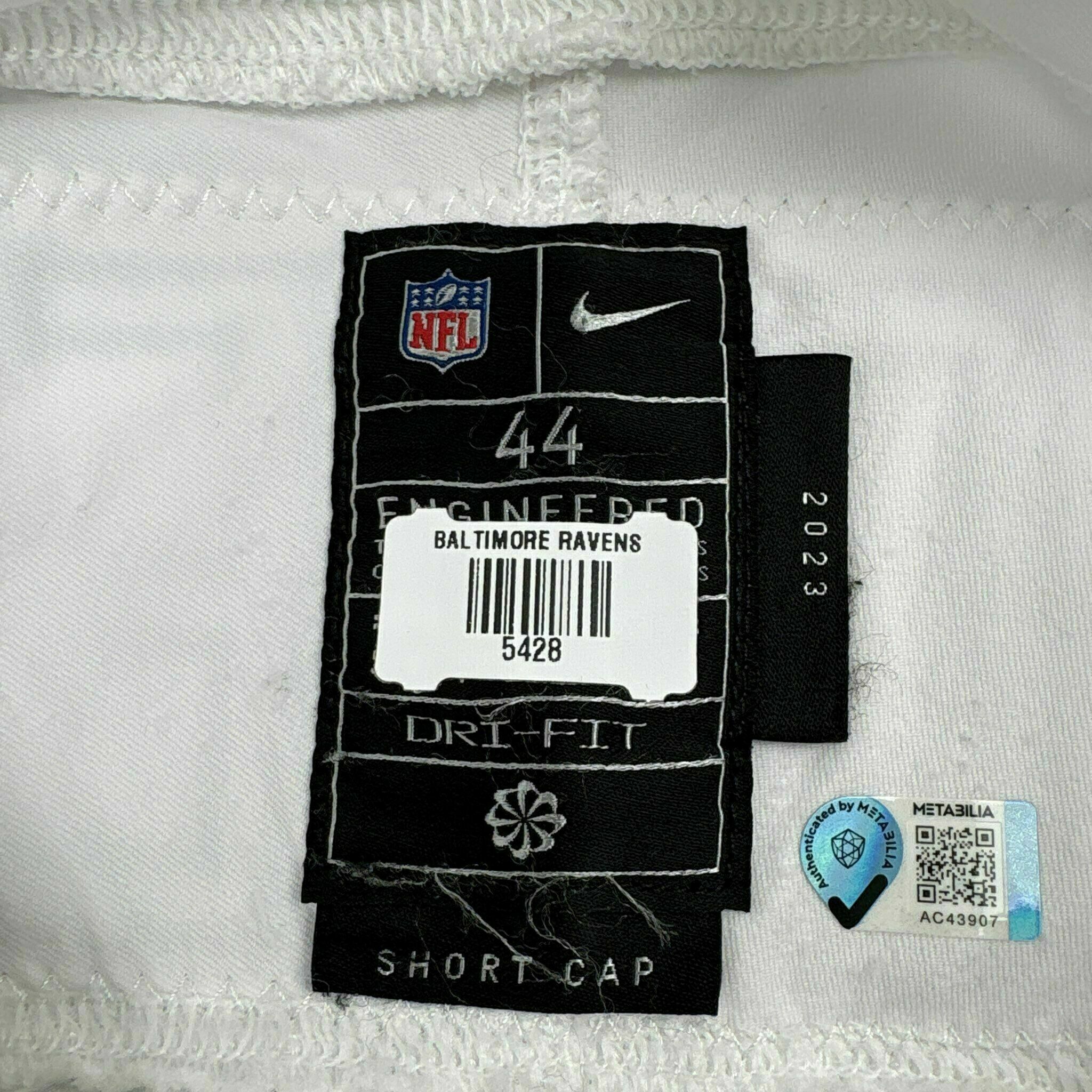 #98 Travis Jones Team-Issued White Jersey