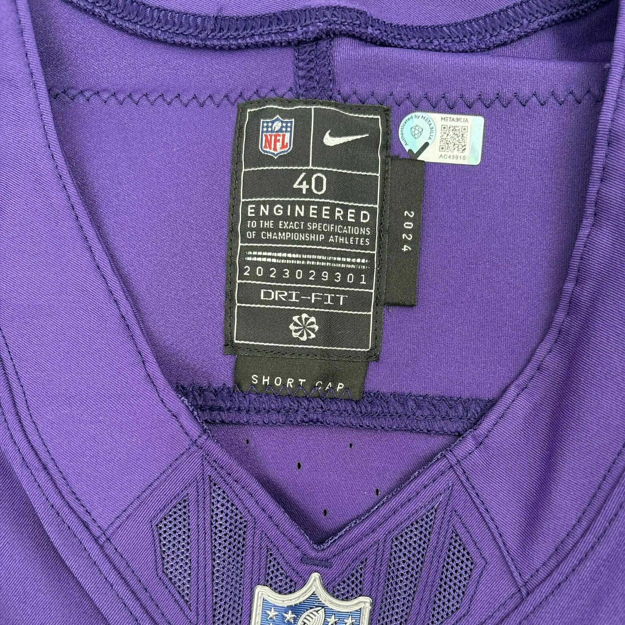 #32 Trenton Simpson Team-Issued Purple Jersey