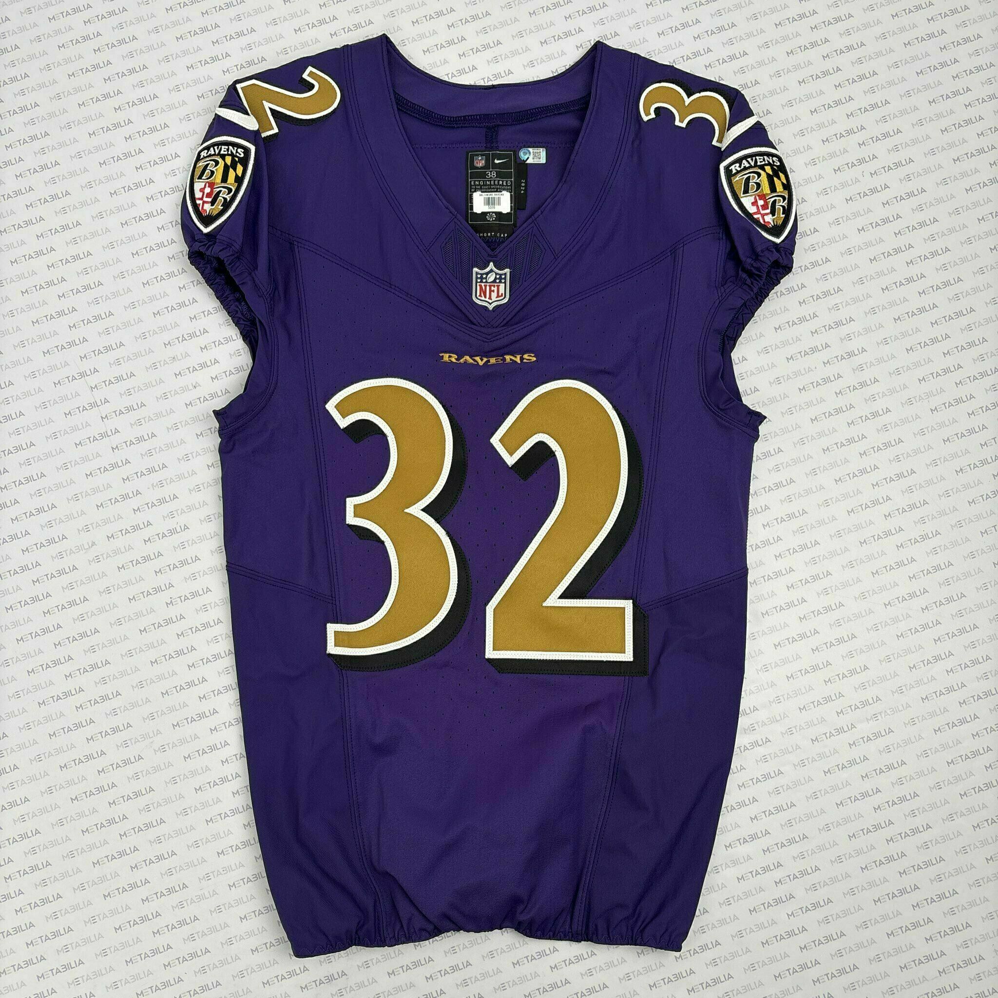 #32 Trenton Simpson Team-Issued Purple Jersey