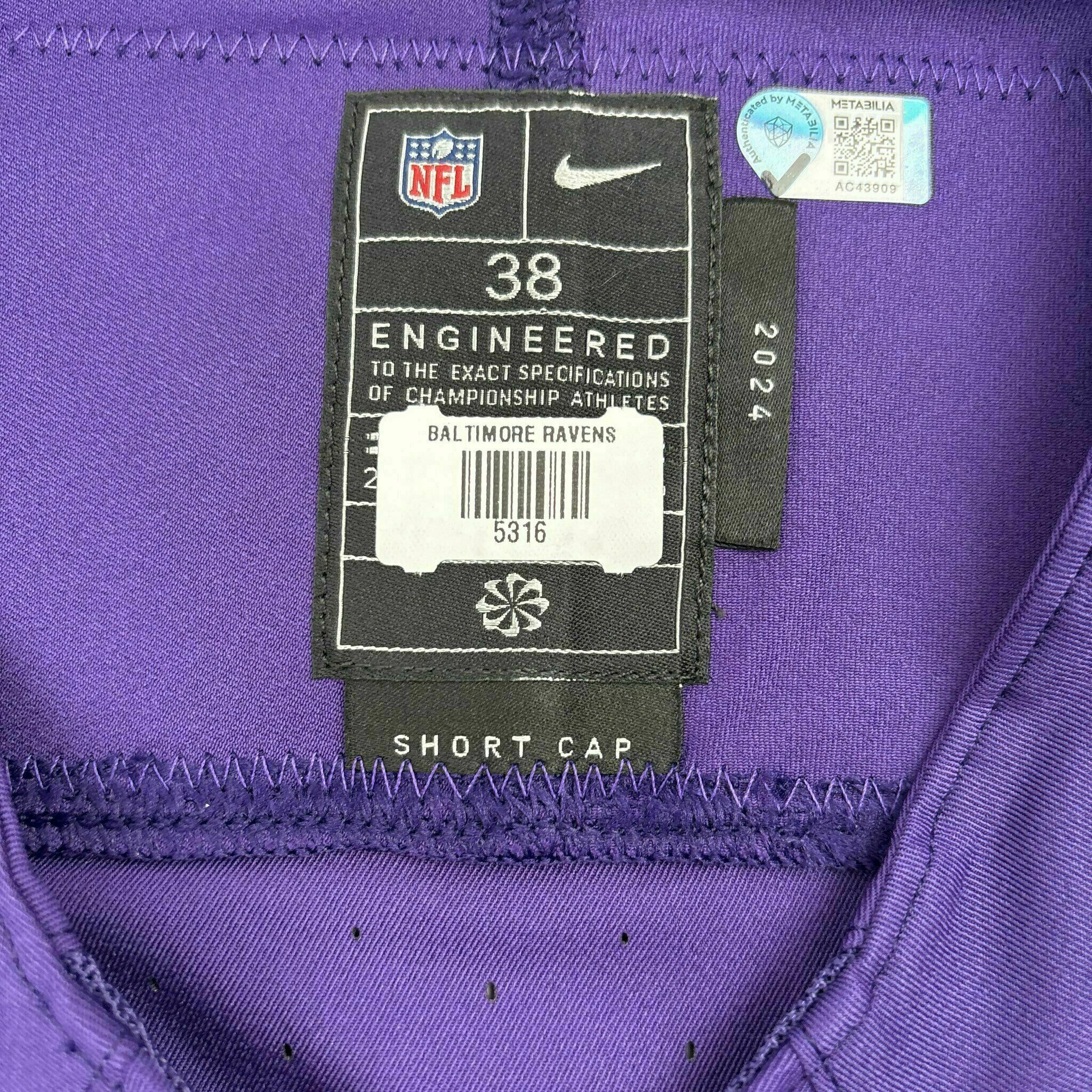 #32 Trenton Simpson Team-Issued Purple Jersey