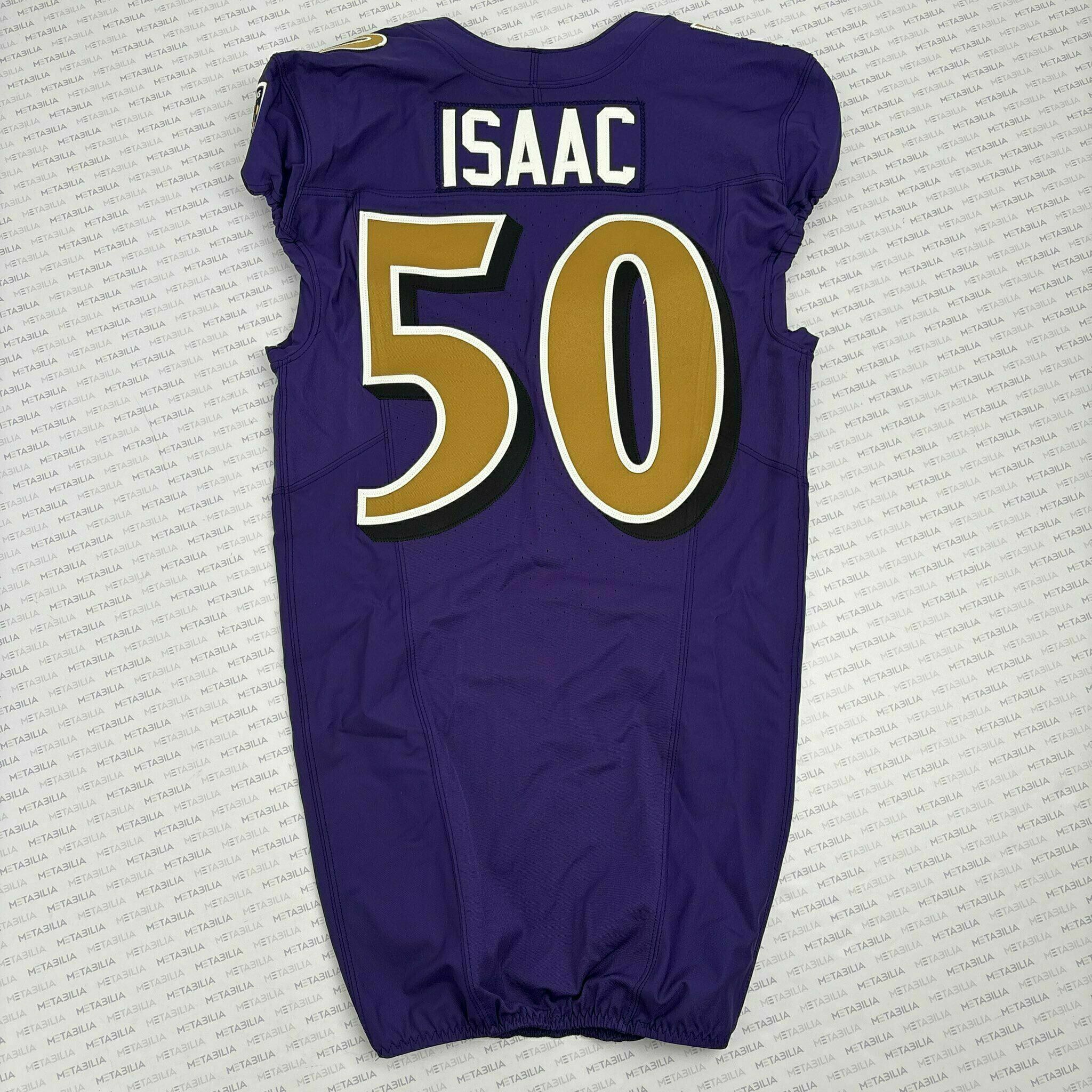 #50 Adisa Isaac Team-Issued Purple Jersey
