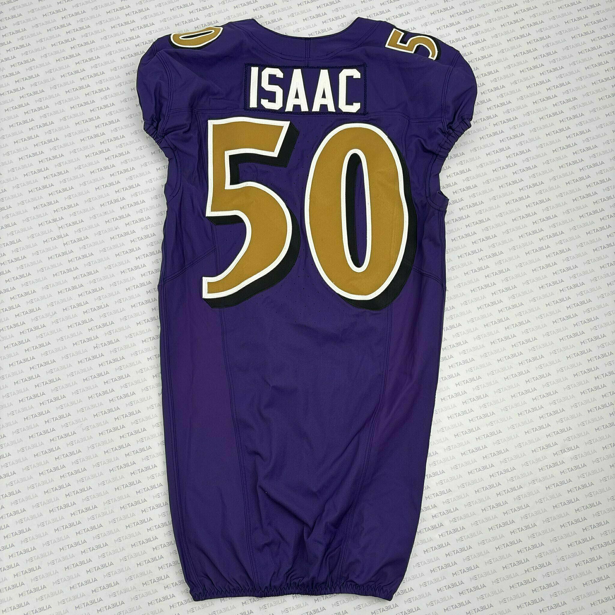 #50 Adisa Isaac Team-Issued Purple Jersey