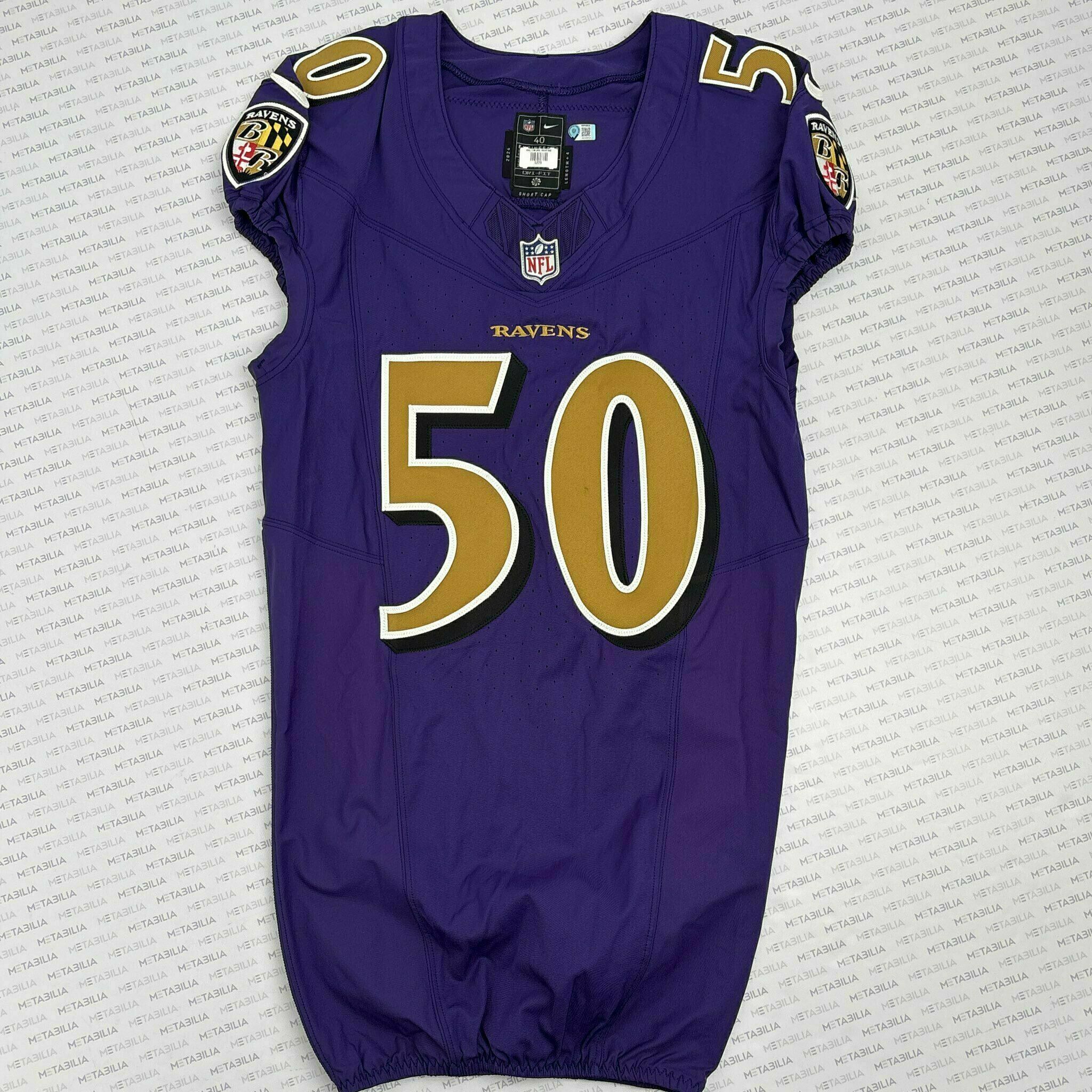 #50 Adisa Isaac Team-Issued Purple Jersey