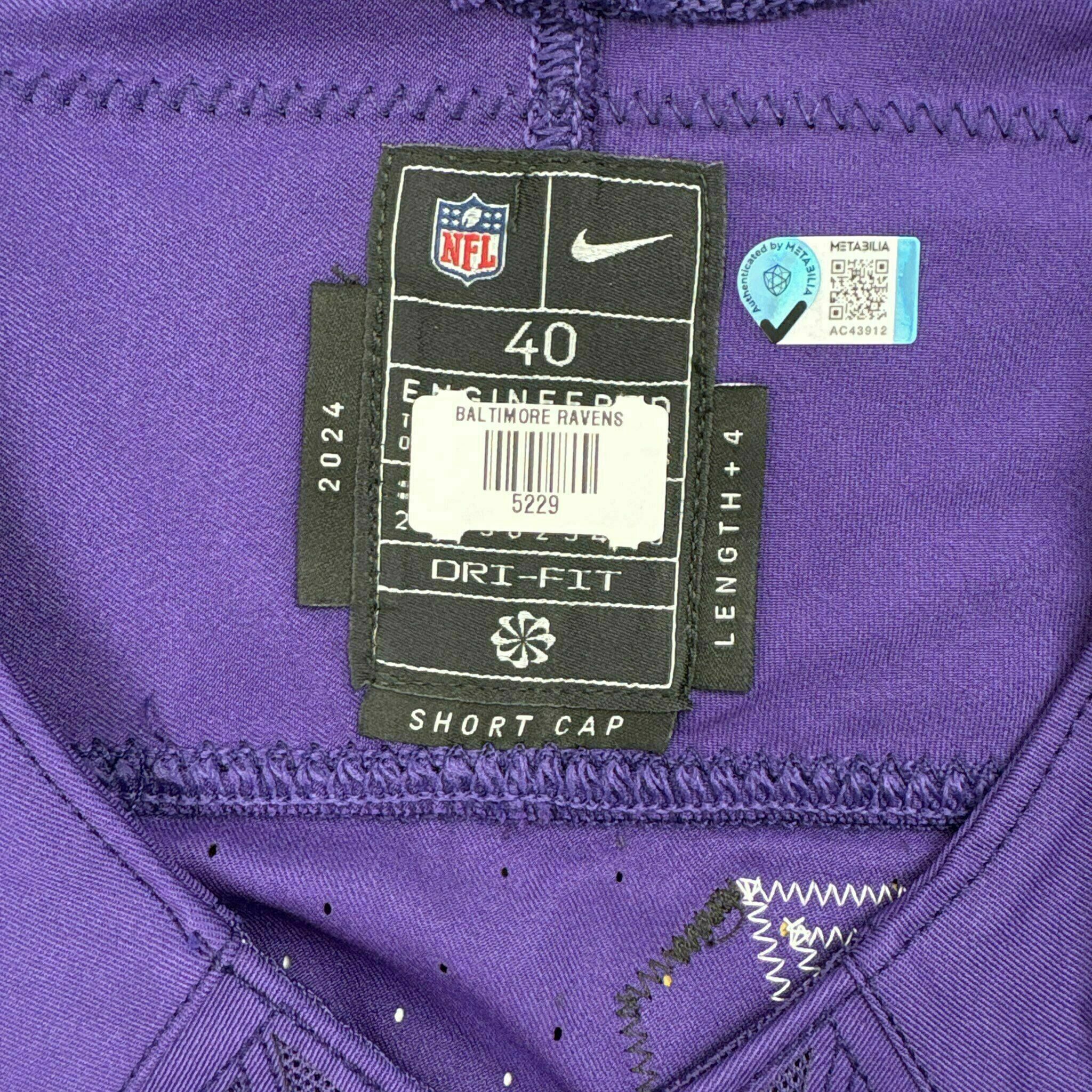 #50 Adisa Isaac Team-Issued Purple Jersey