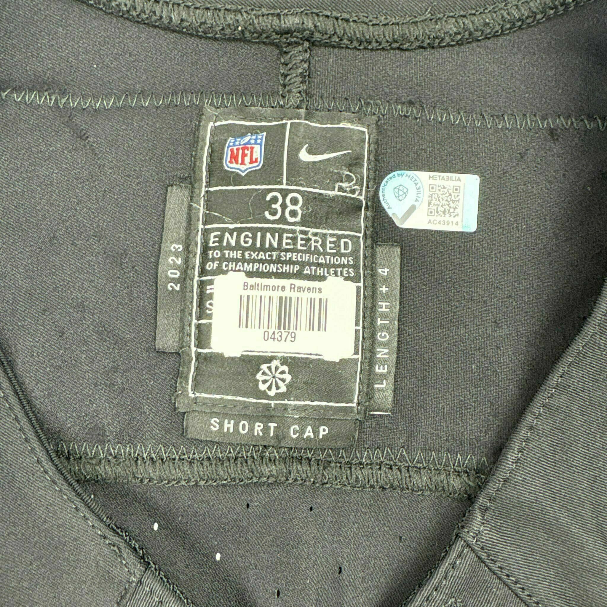 #39 Eddie Jackson Team-Issued Black Jersey