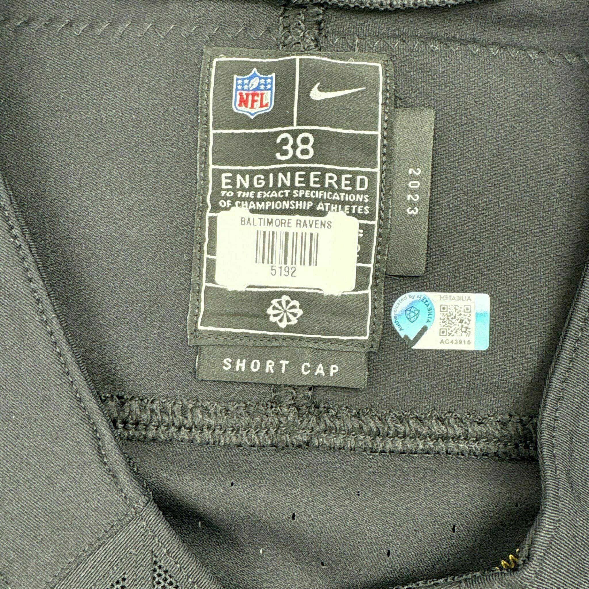 #39 Eddie Jackson Team-Issued Black Jersey