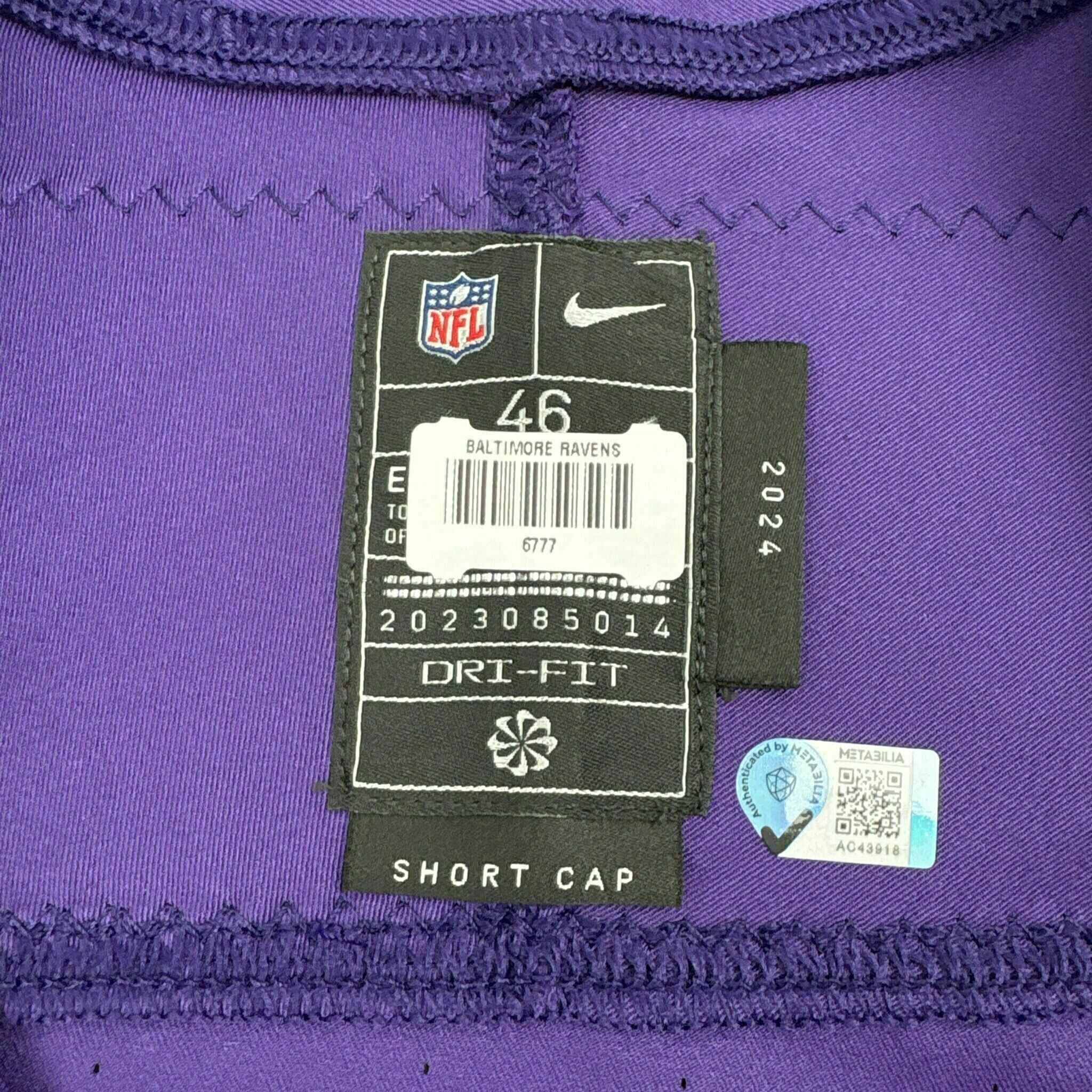 #94 John Jenkins Team-Issued Purple Jersey