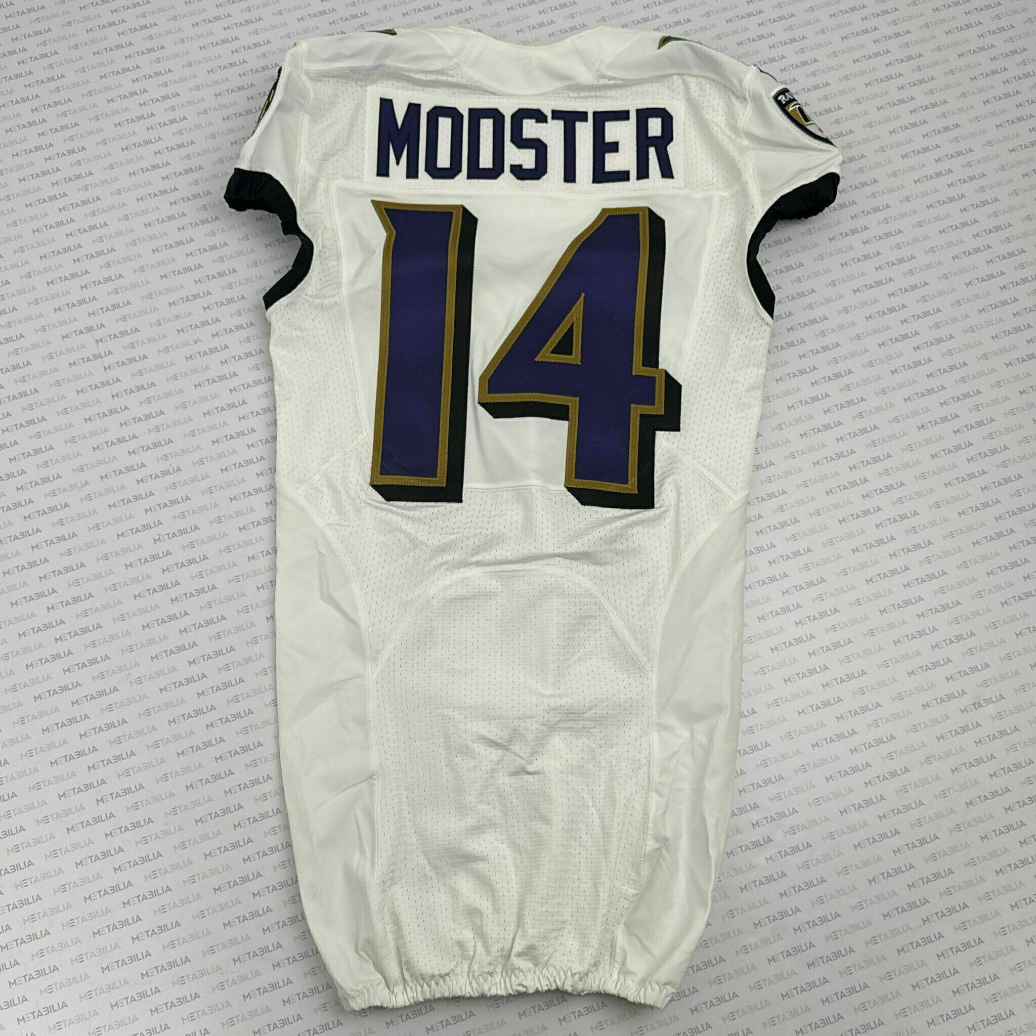 #14 Sean Modster Team-Issued White Jersey