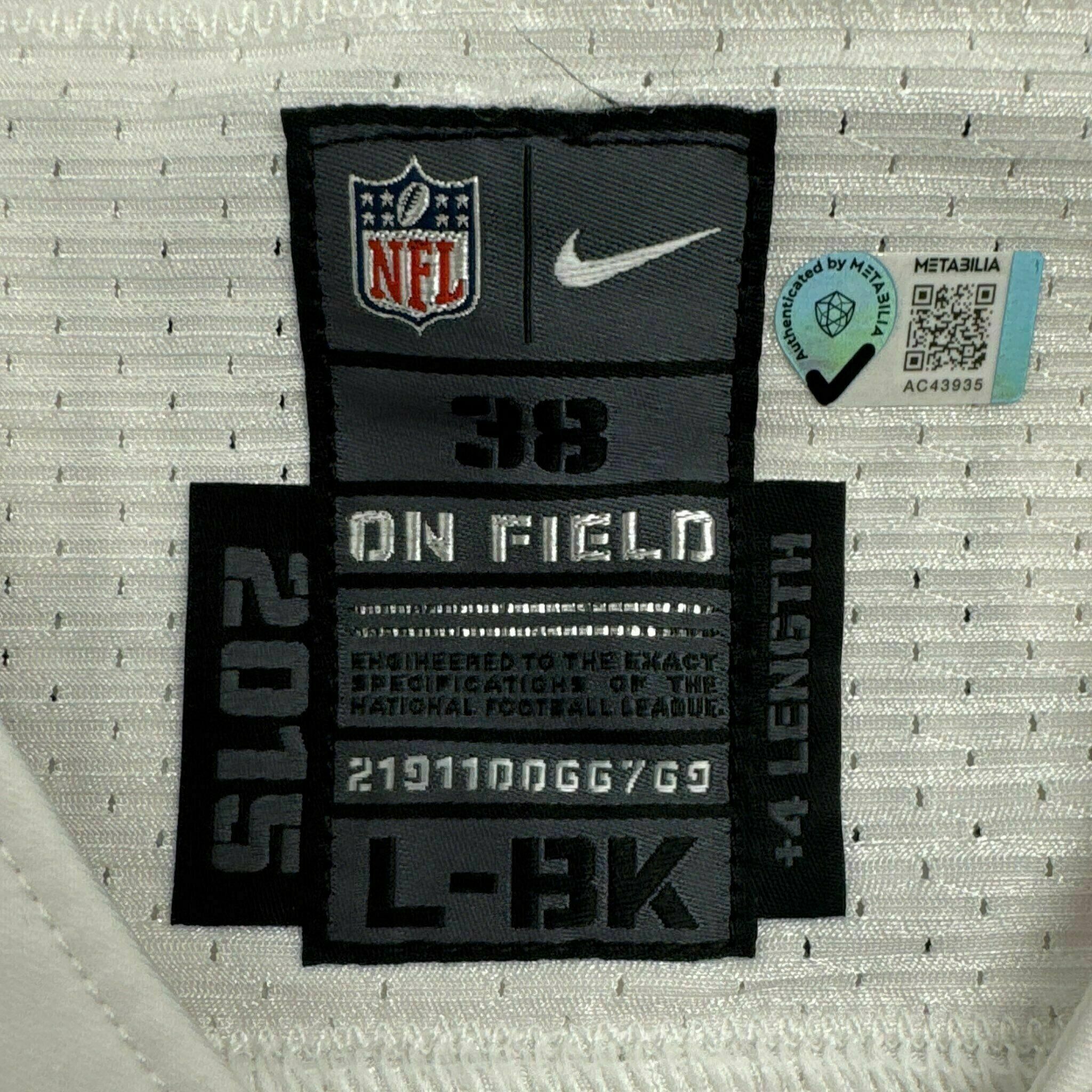 #88 Ty Montgomery Team-Issued White Jersey