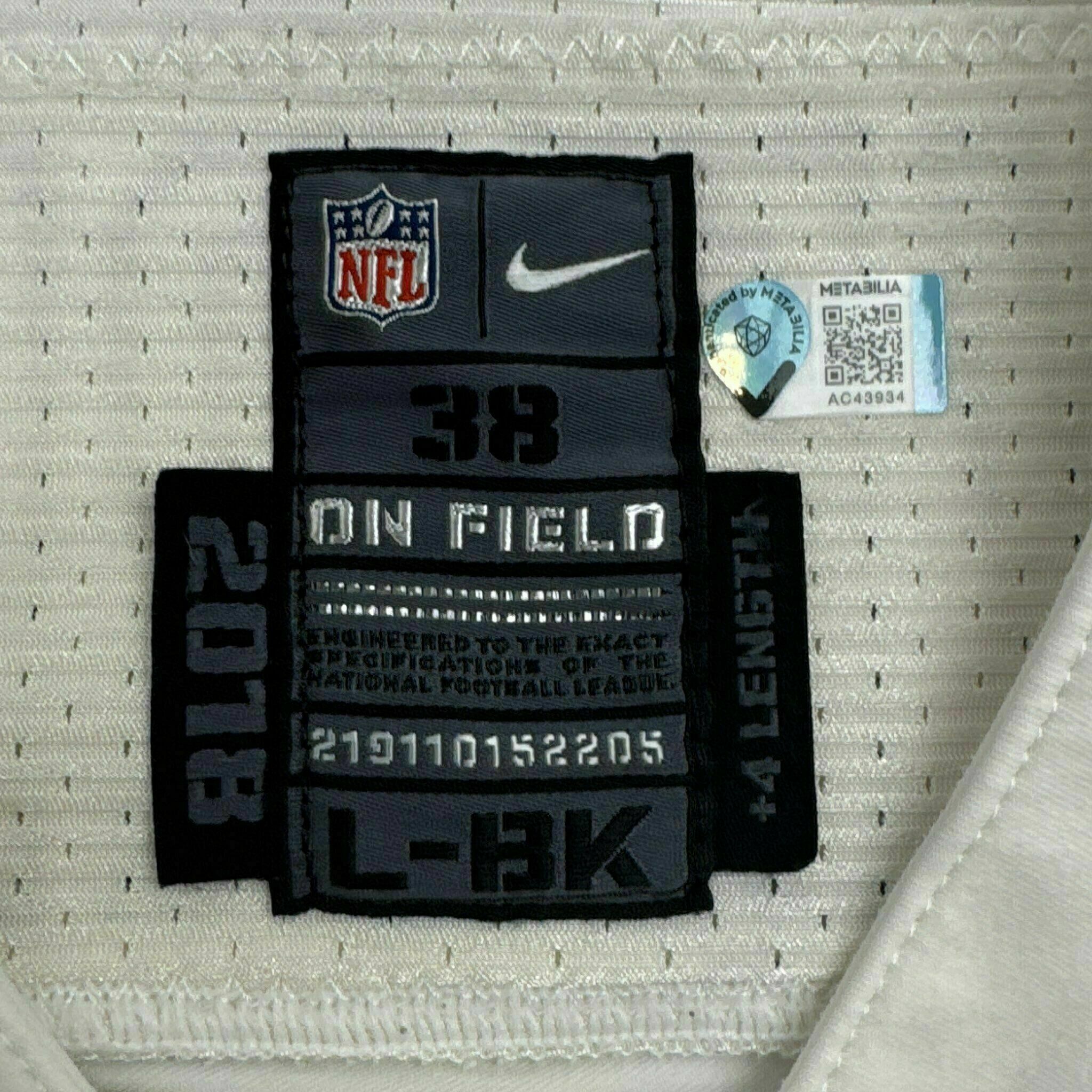 #13 Devin Duvernay Team-Issued White Jersey