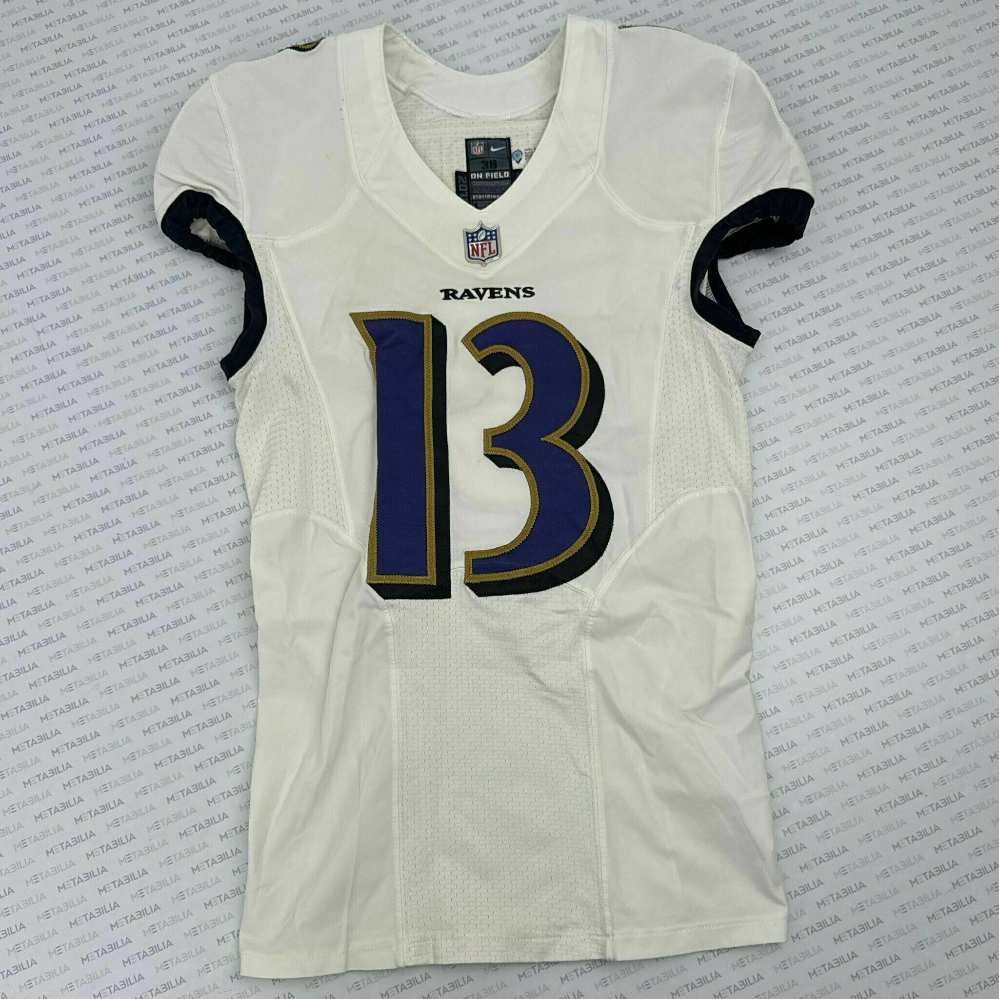#13 Devin Duvernay Team-Issued White Jersey