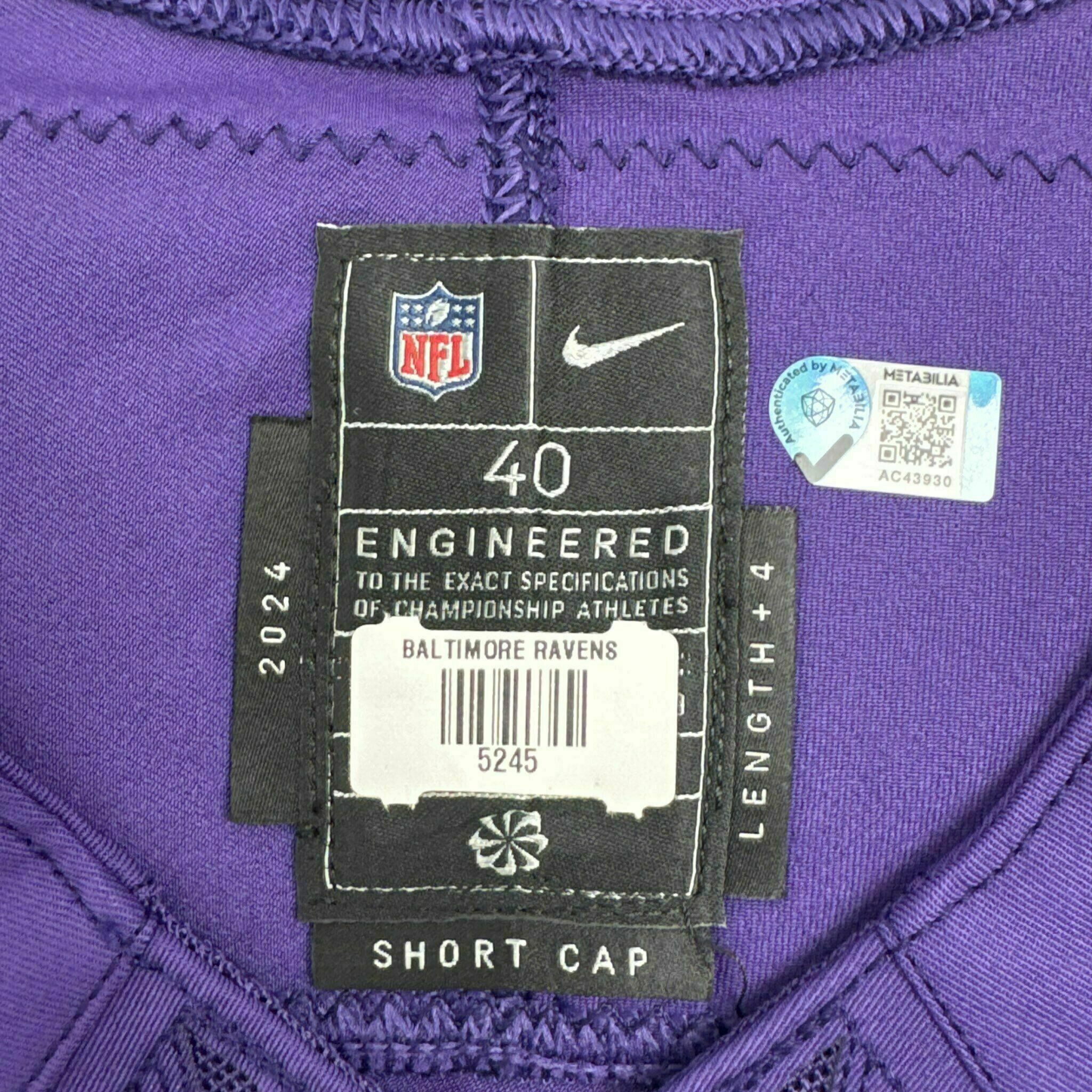 #23 Trenton Simpson Team-Issued Purple Jersey