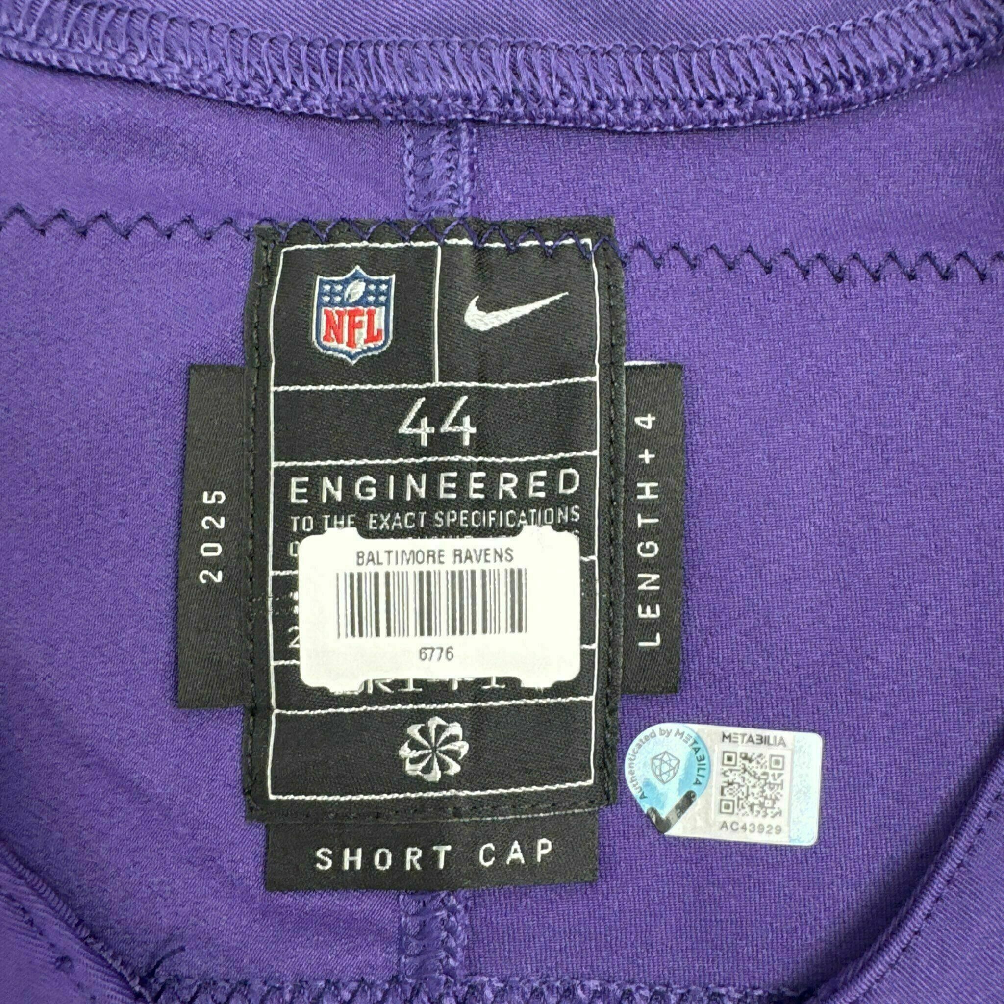 #51 Emery Jones Team-Issued Purple Jersey