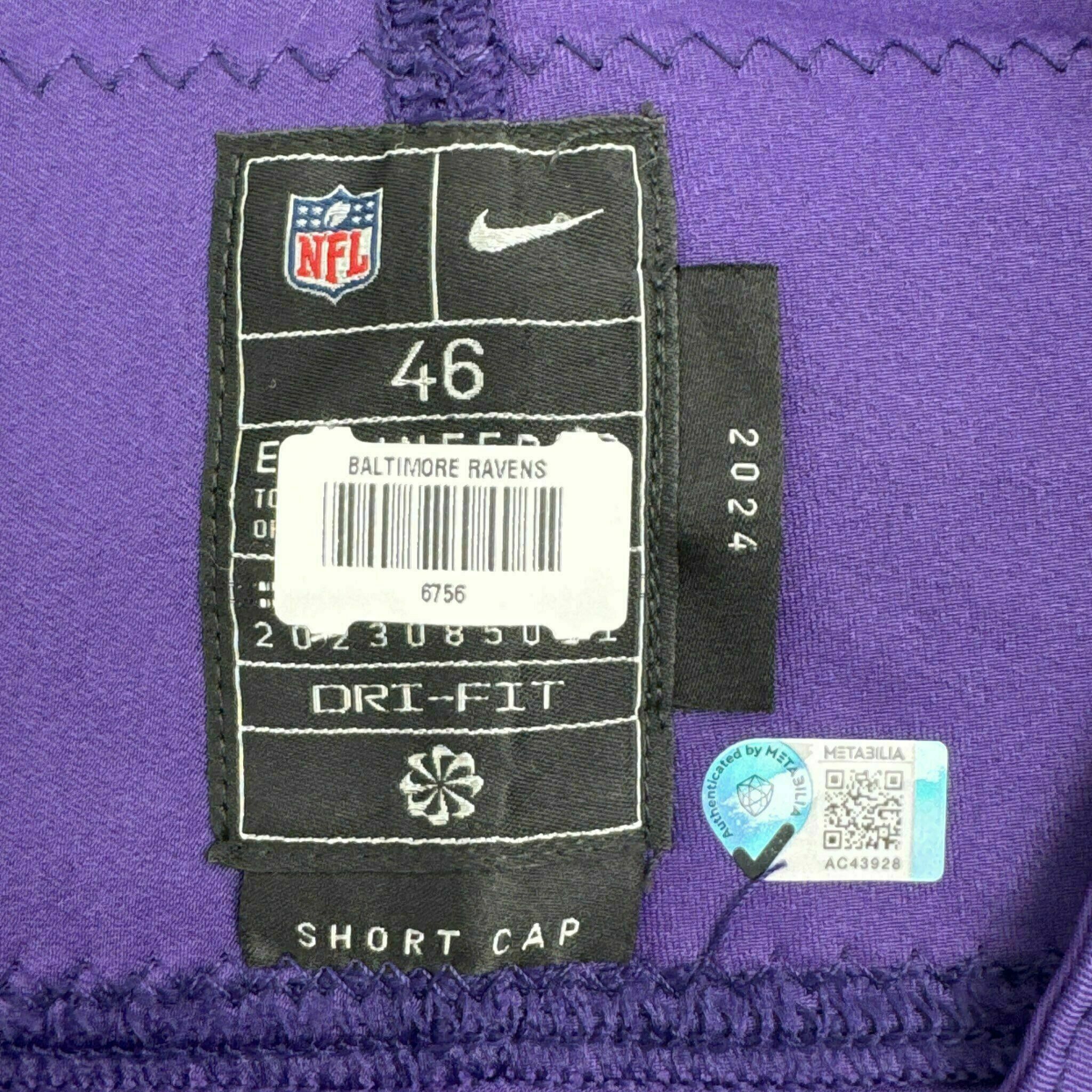 #91 CJ Okoye Team-Issued Purple Jersey