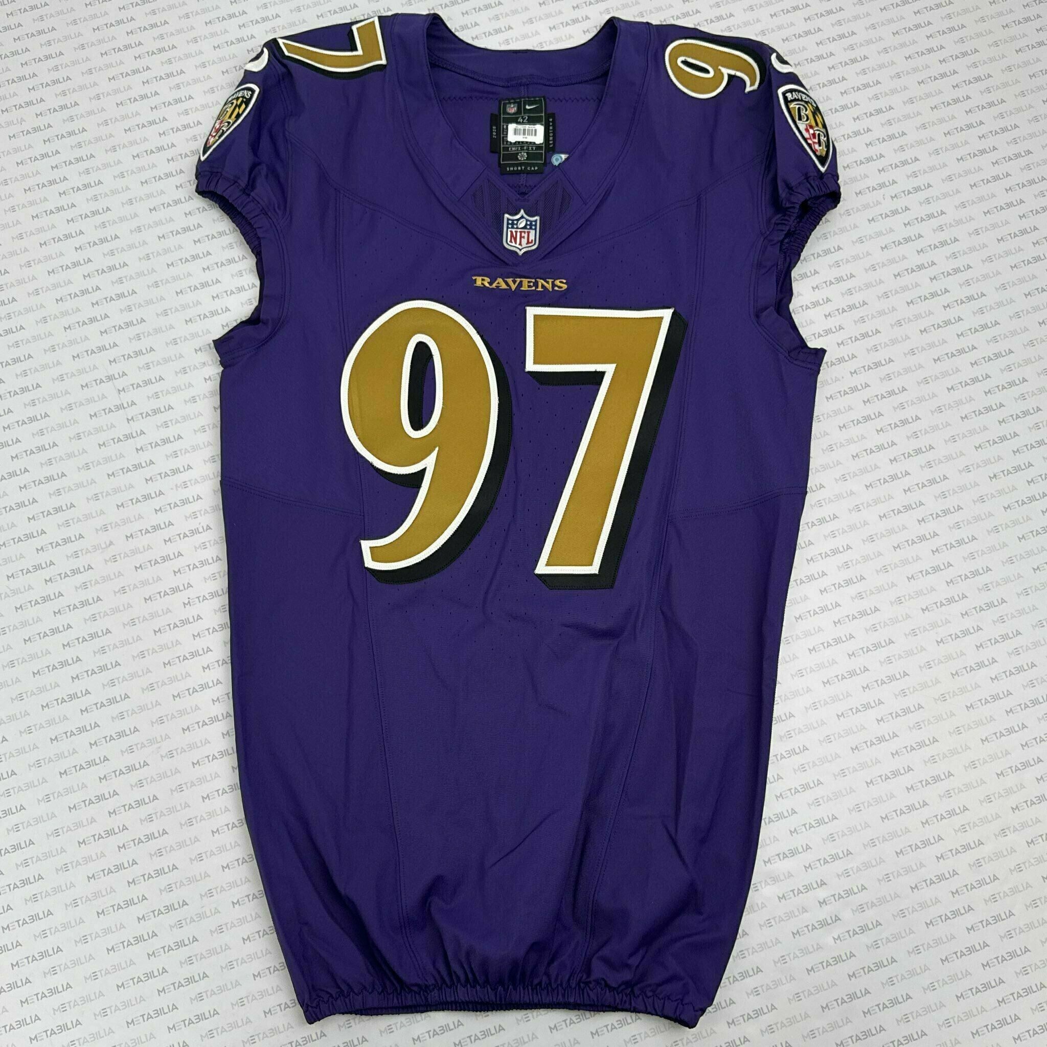 #97 Brent Urban Team-Issued Purple Jersey