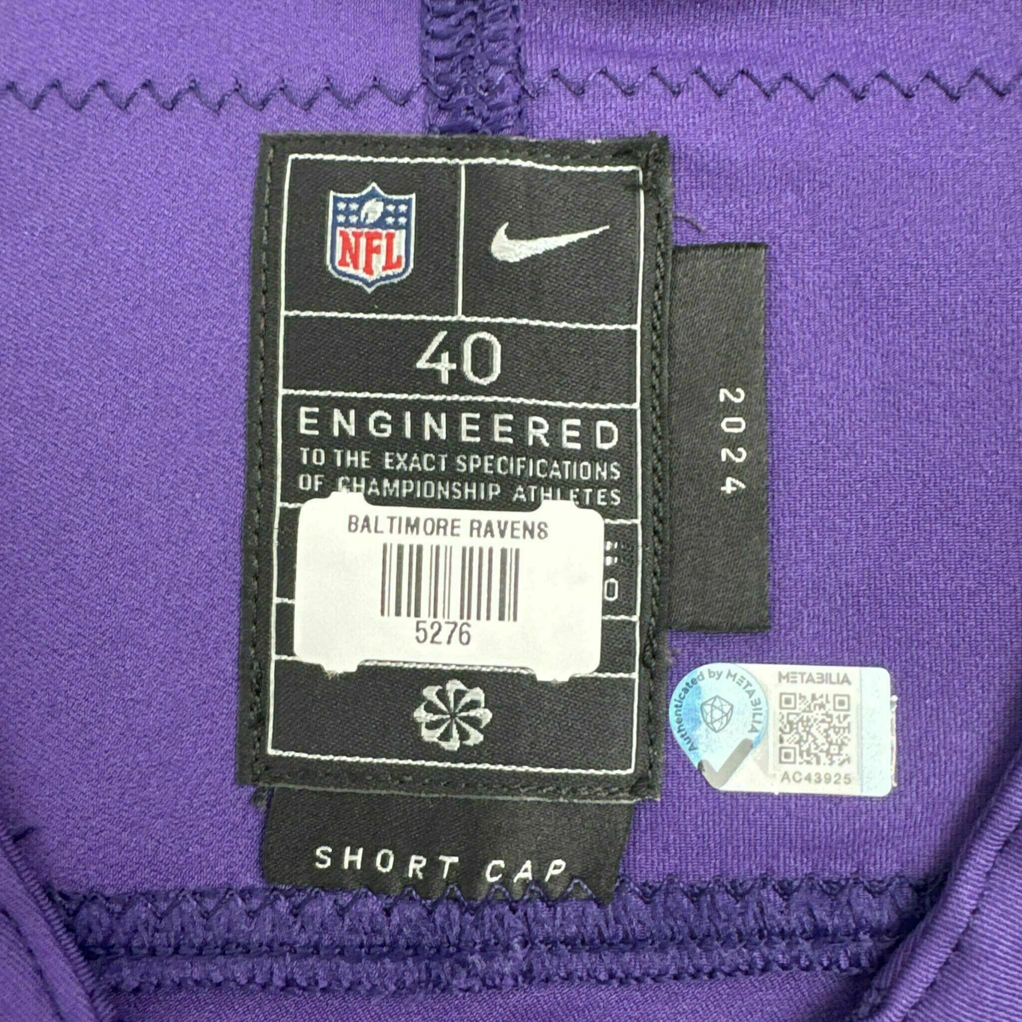 #51 Josh Ross Team-Issued Purple Jersey