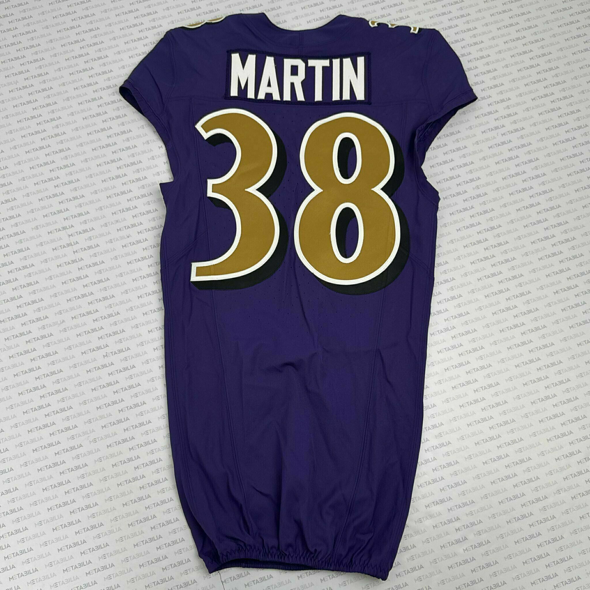 #38 Keyon Martin Team-Issued Purple Jersey