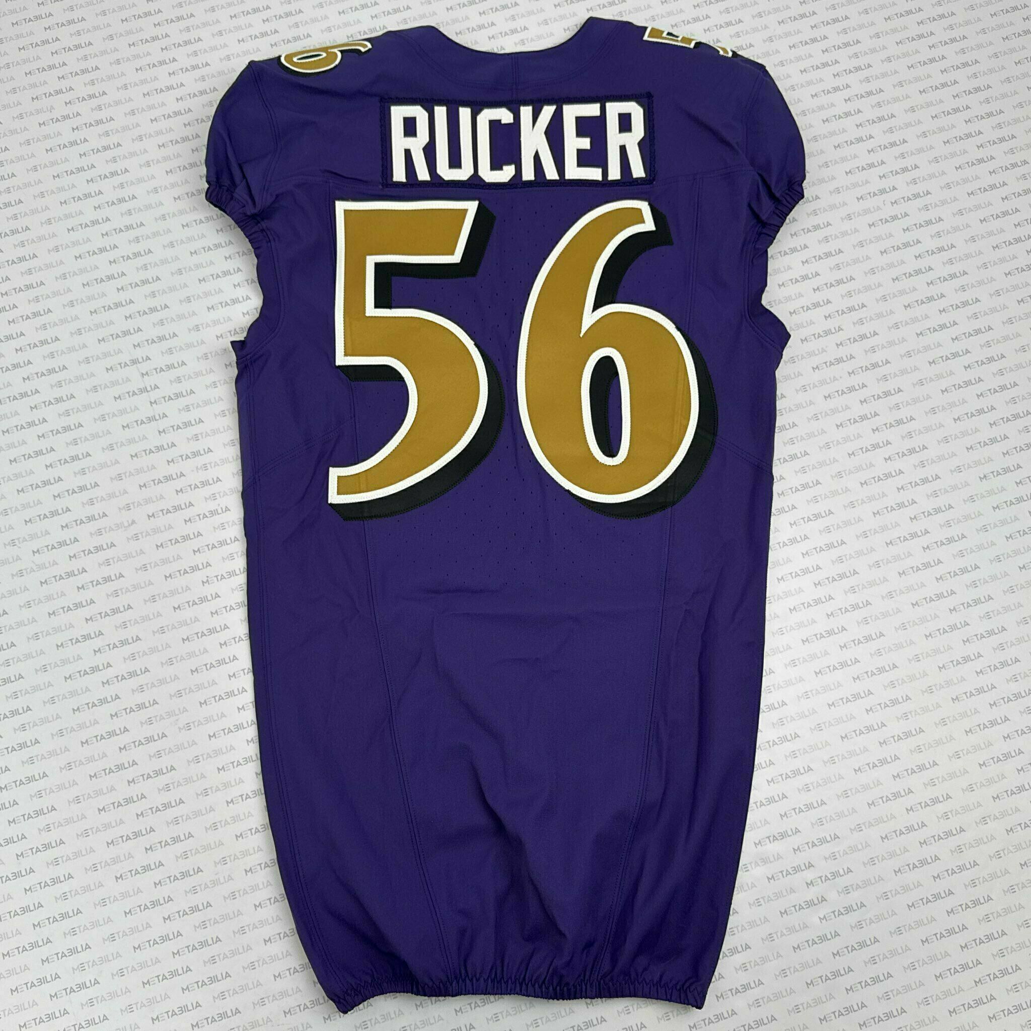 #56 Kaimon Rucker Team-Issued Purple Jersey